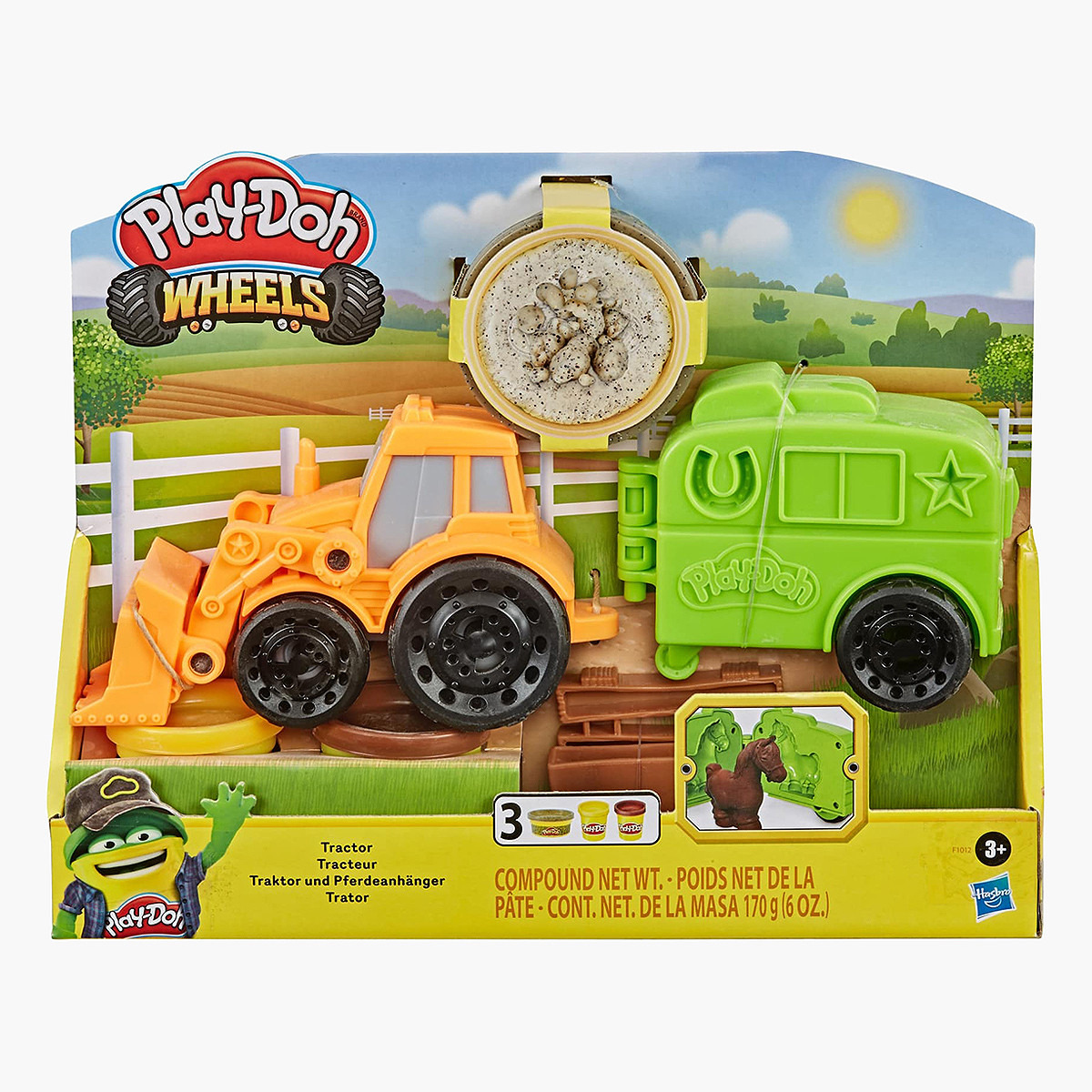 Play-Doh Wheels Tractor Farm Truck Dough Set-toys-indoortoys-boardgames-image-2