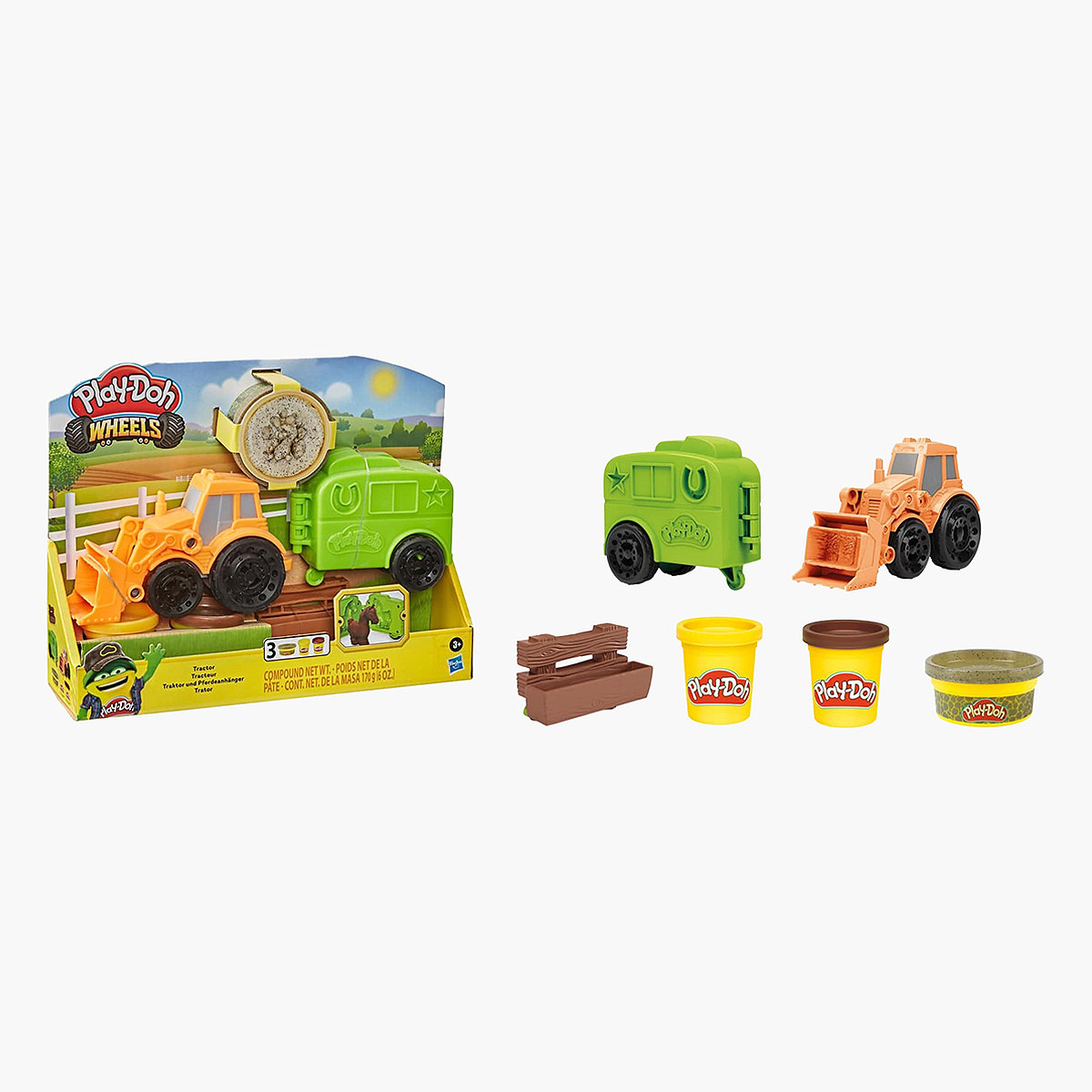 Play-Doh Wheels Tractor Farm Truck Dough Set-toys-indoortoys-boardgames-image-4