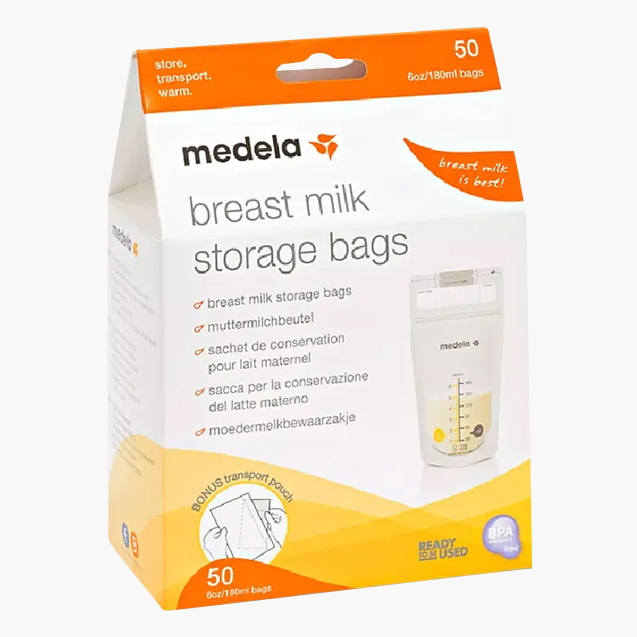 Medela Breast Milk Storage Bag - Set of 50-baby-feeding-accessories-image-1