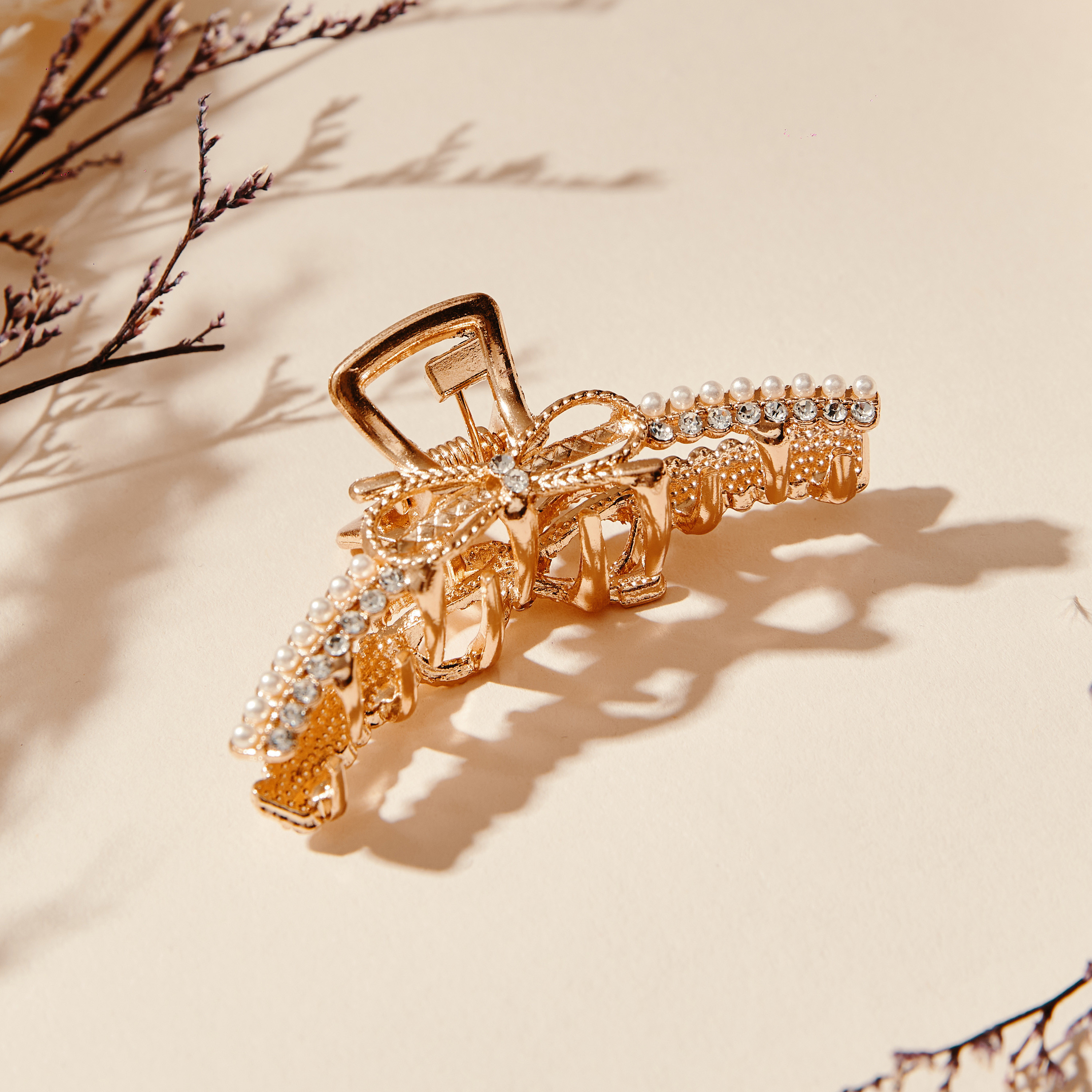 Embellished Hair Clamp-women-hairaccessories-clamps-image-1