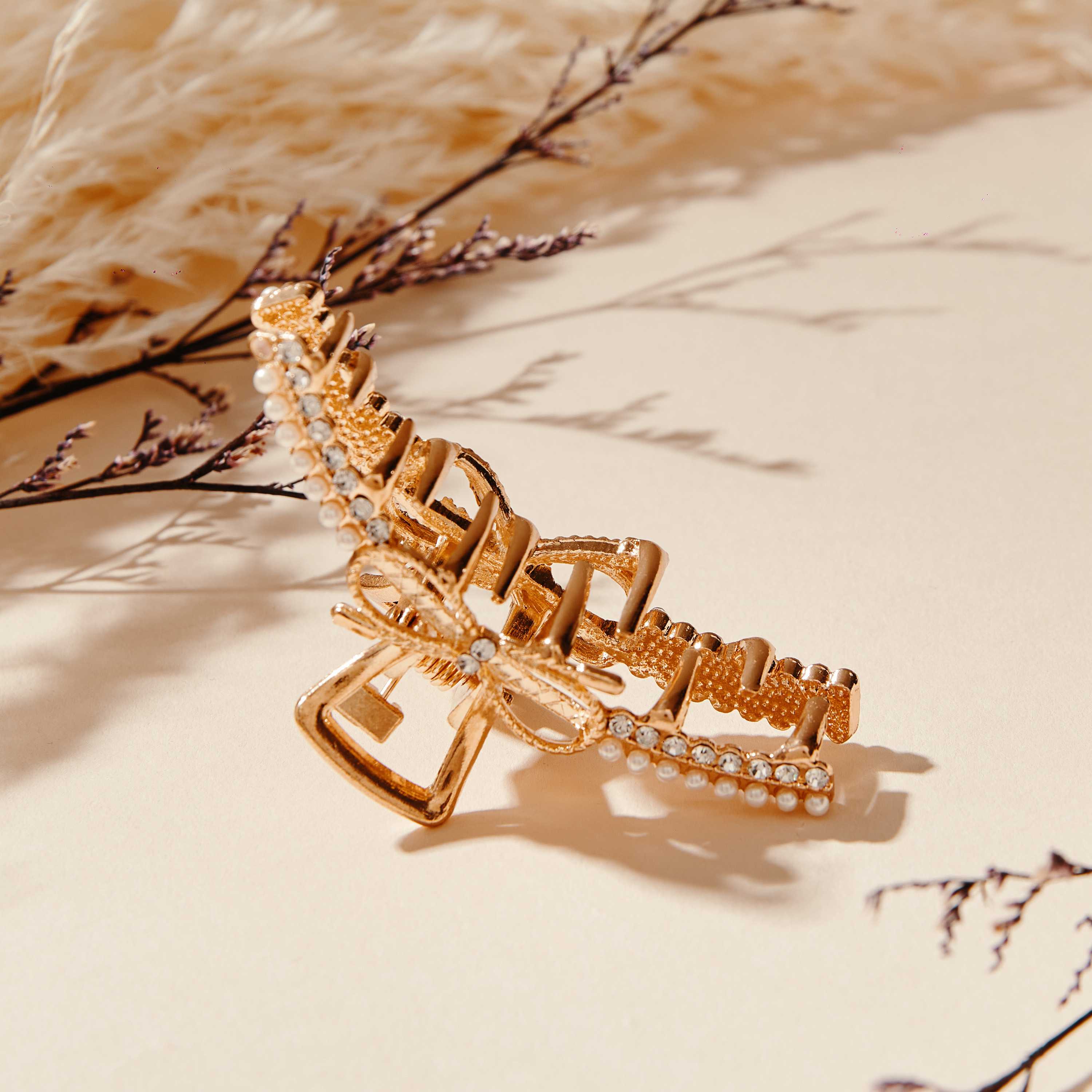 Embellished Hair Clamp-women-hairaccessories-clamps-image-2