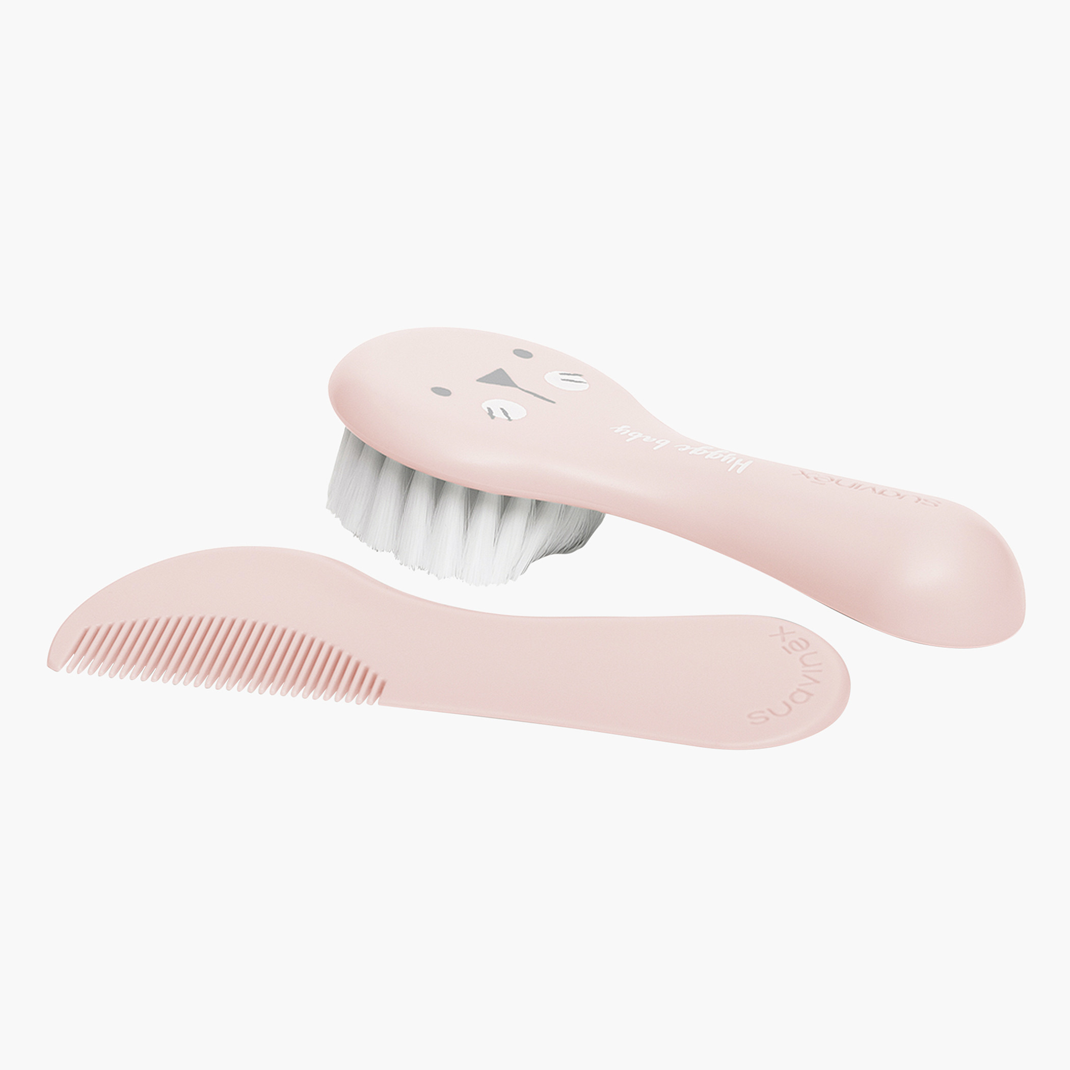 Suavinex Pink Hygge Brush and Comb Set-baby-bathandcare-hairbodyskincare-image-2