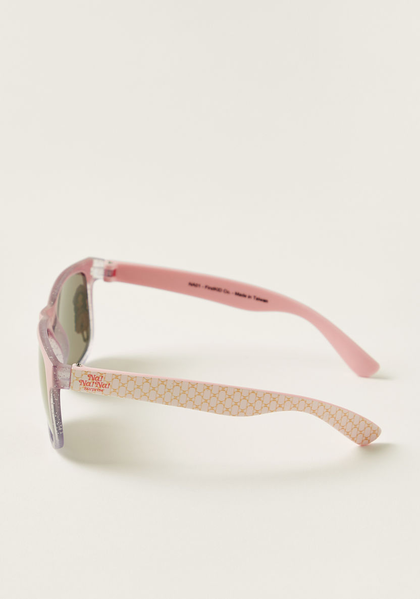 Na! Na! Na! Surprise Printed Sunglasses with Nose Pads-Sunglasses-image-2
