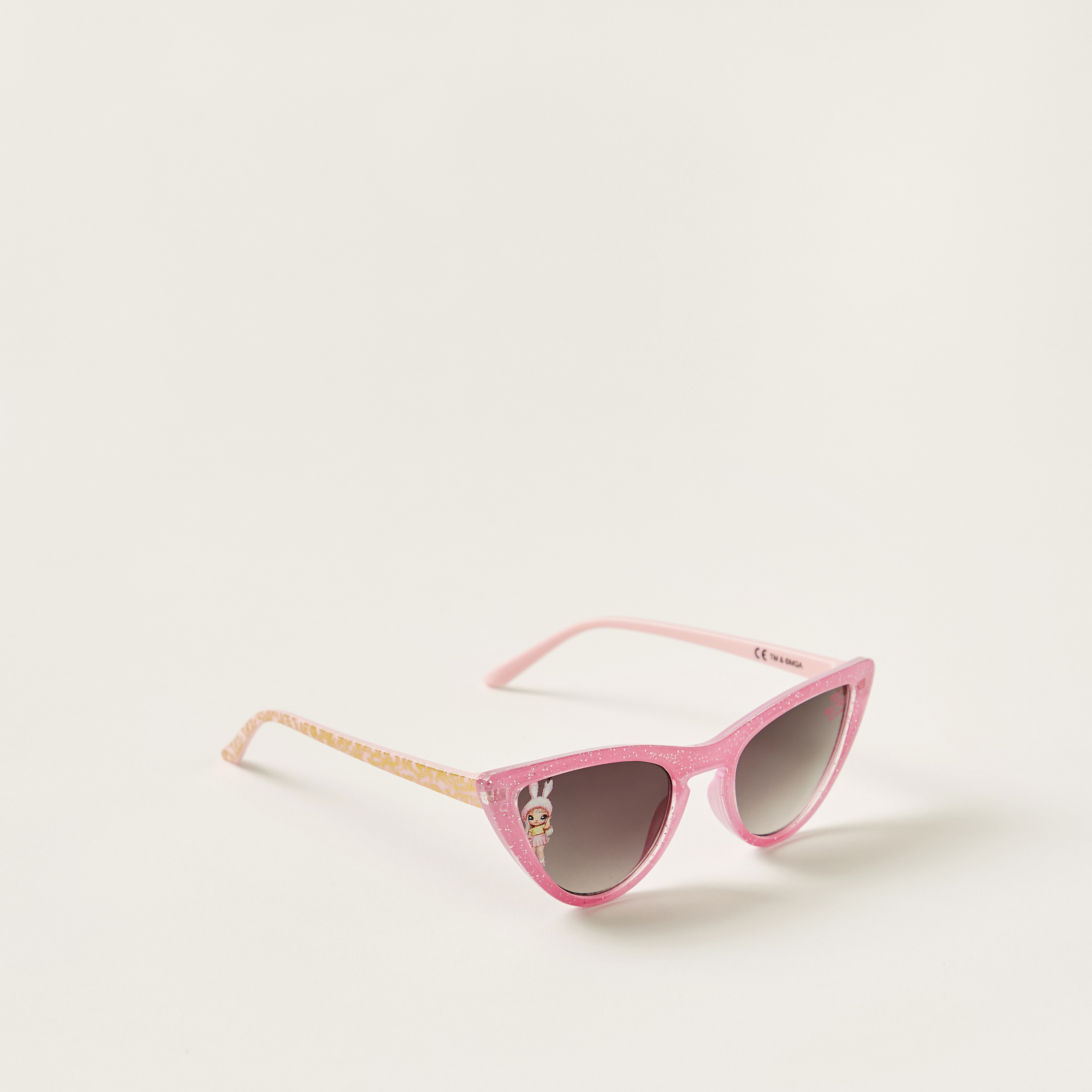 Na! Na! Na! Surprise Printed Cateye Sunglasses with Nose Pads-girls-accessories-sunglasses-image-1