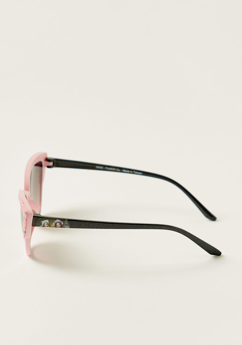 Na! Na! Na! Surprise Printed Cateye Sunglasses with Nose Pads-Sunglasses-image-2