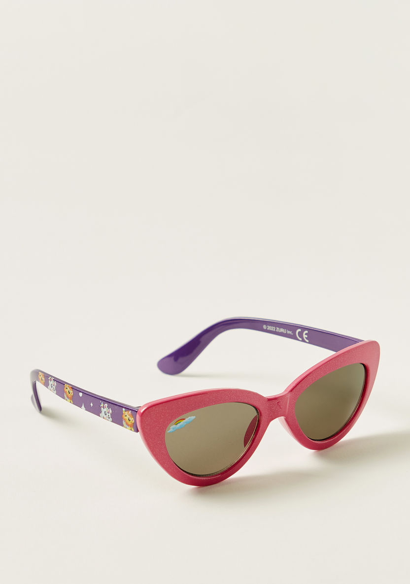 ZURU Printed Cateye Sunglasses with Nose Pads-Sunglasses-image-0
