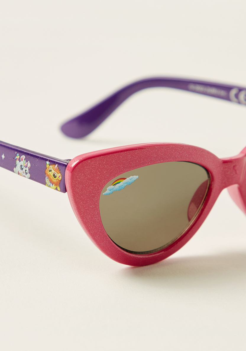 ZURU Printed Cateye Sunglasses with Nose Pads-Sunglasses-image-1
