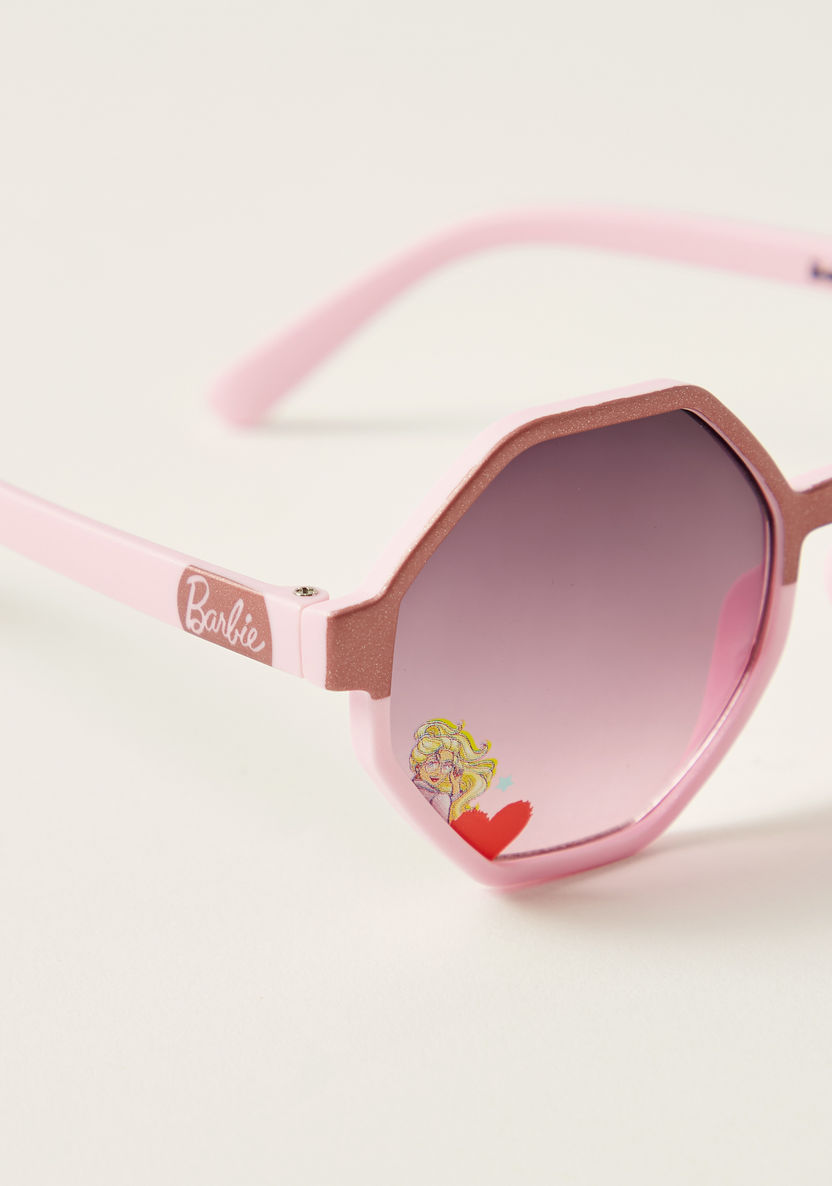 Barbie Print Tinted Lens Full Rim Sunglasses-Sunglasses-image-1