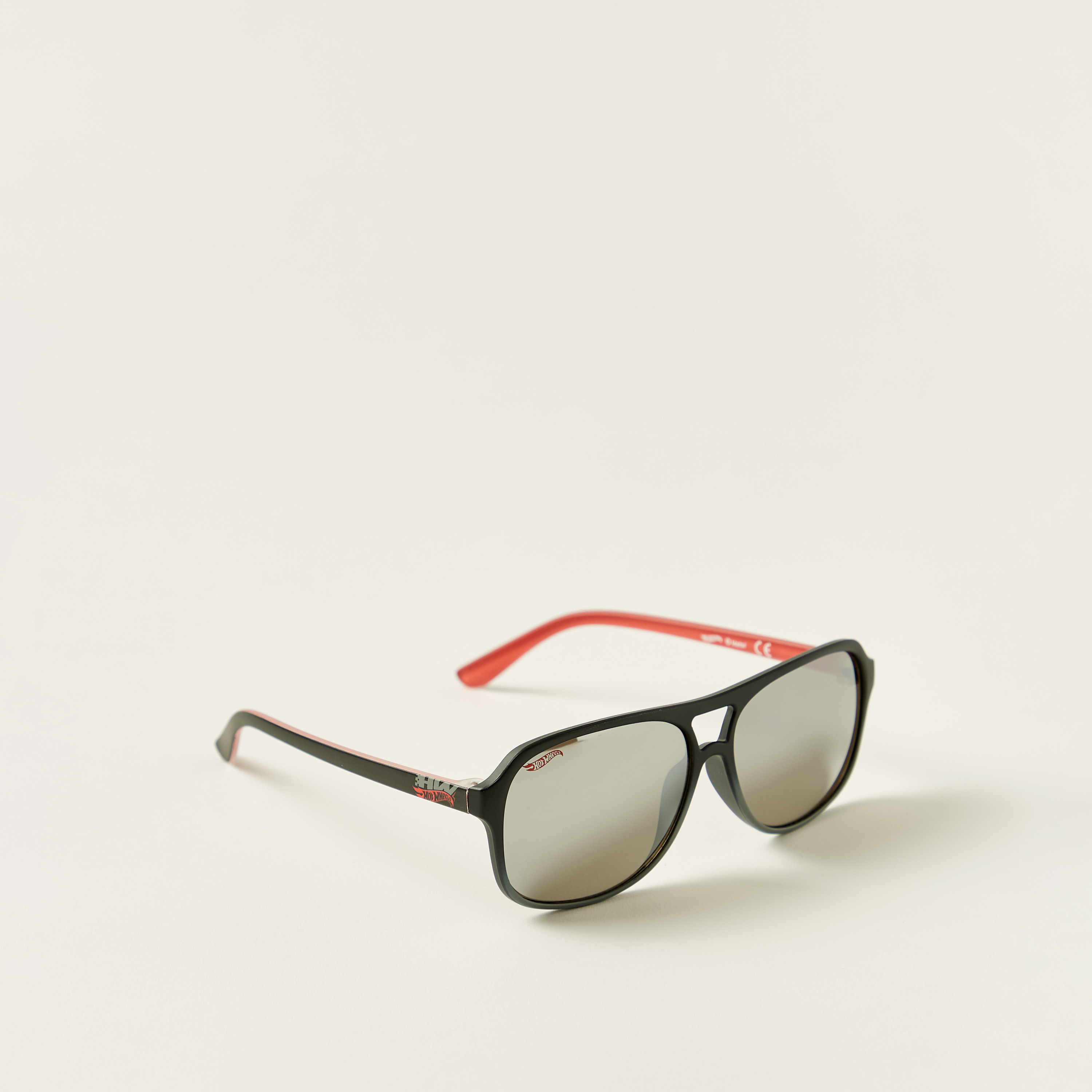 Hot Wheels Printed Full Rim Sunglasses with Nose Pads-girls-accessories-sunglasses-image-1