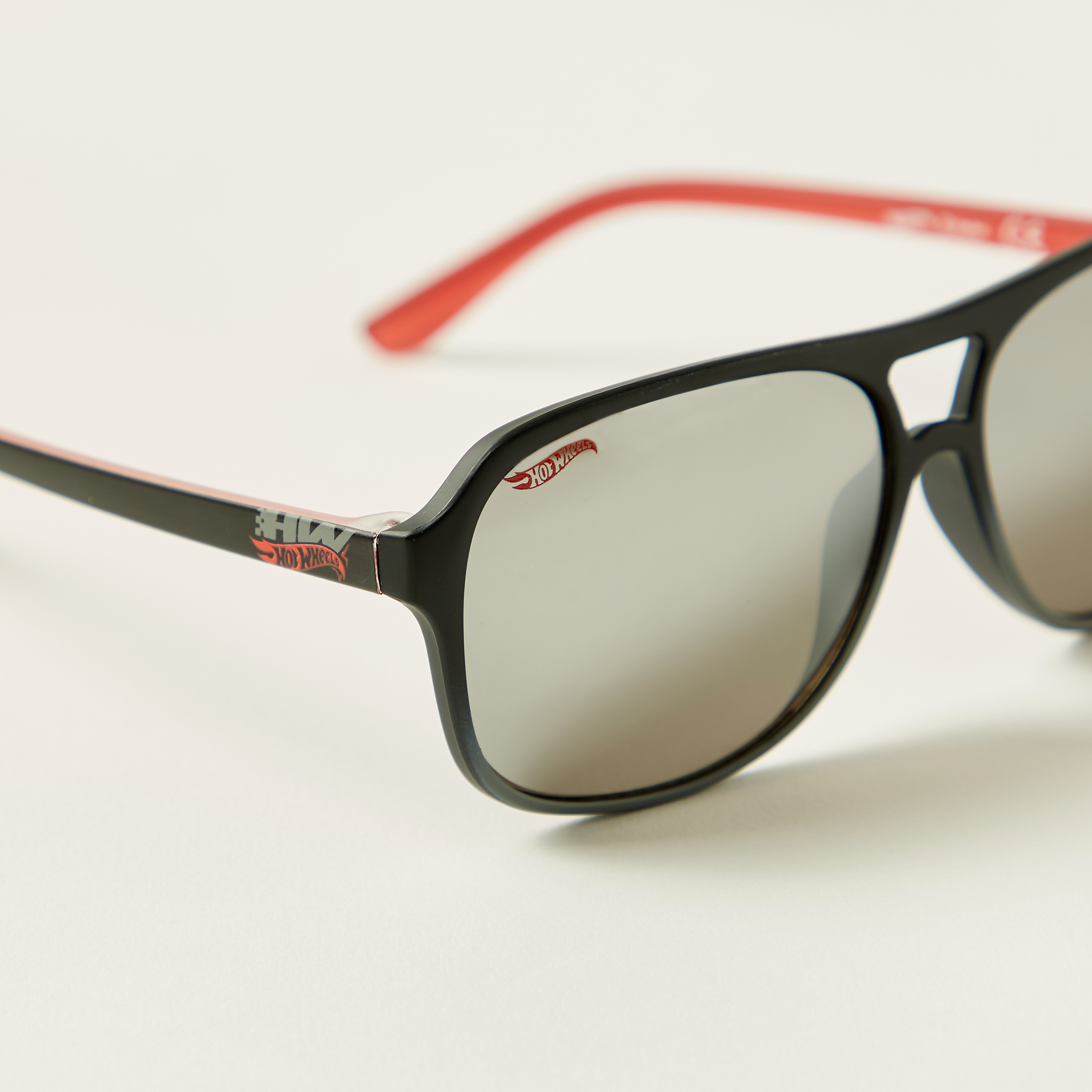 Hot Wheels Printed Full Rim Sunglasses with Nose Pads-girls-accessories-sunglasses-image-2
