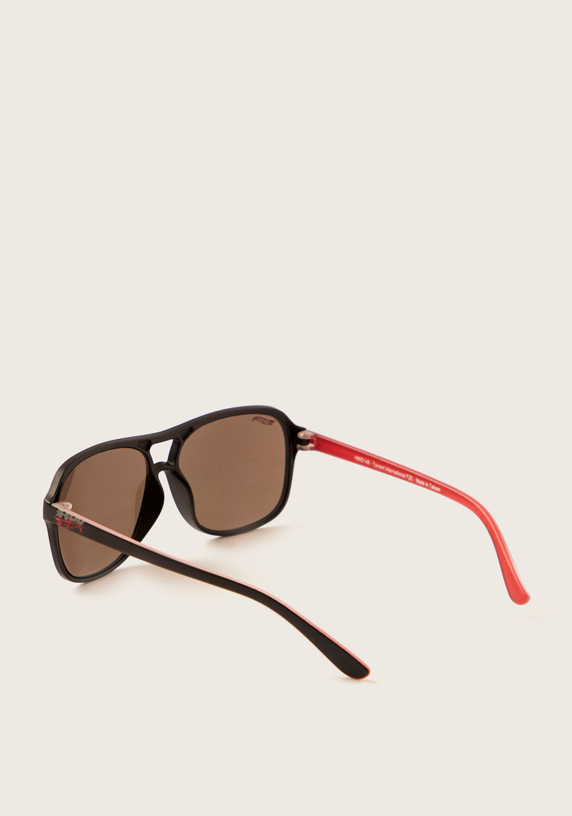Hot Wheels Logo Print Sunglasses with Nose Pads-Sunglasses-image-3