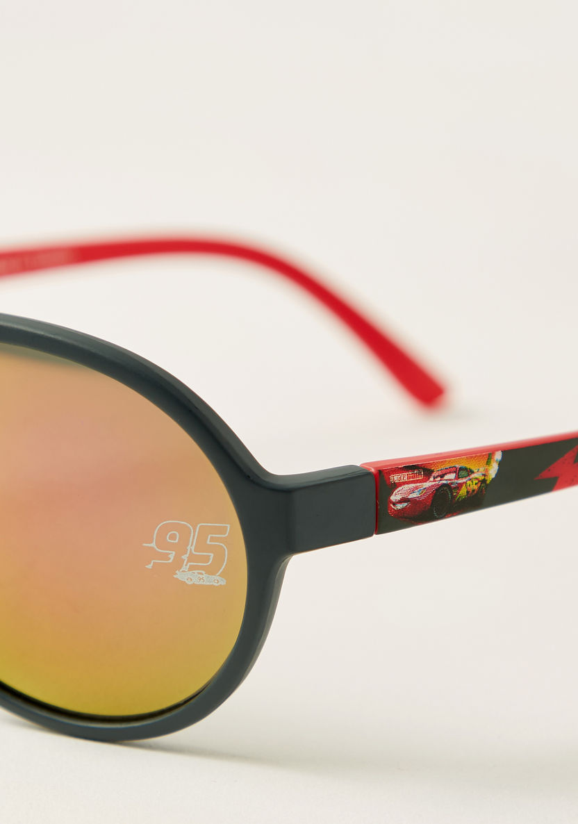 Cars Print Tinted Lens Full Rim Sunglasses-Sunglasses-image-1