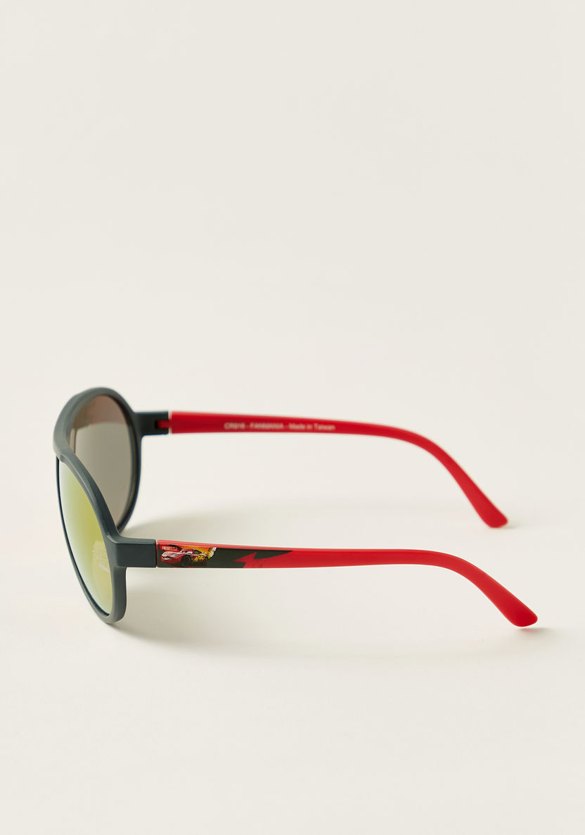 Cars Print Tinted Lens Full Rim Sunglasses-Sunglasses-image-2
