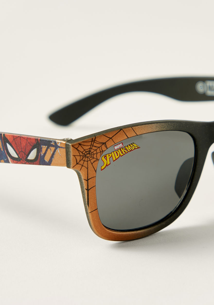 Spider-Man Print Full Rim Sunglasses-Sunglasses-image-1