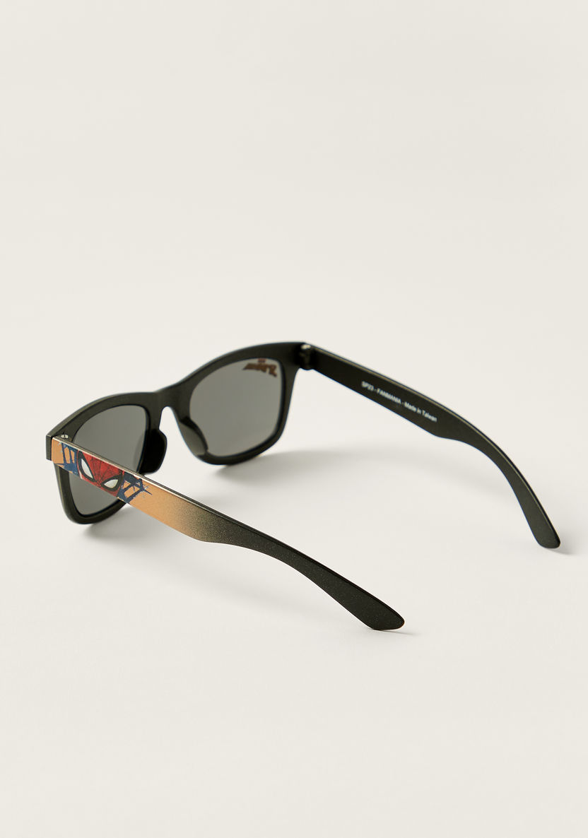 Spider-Man Print Full Rim Sunglasses-Sunglasses-image-3