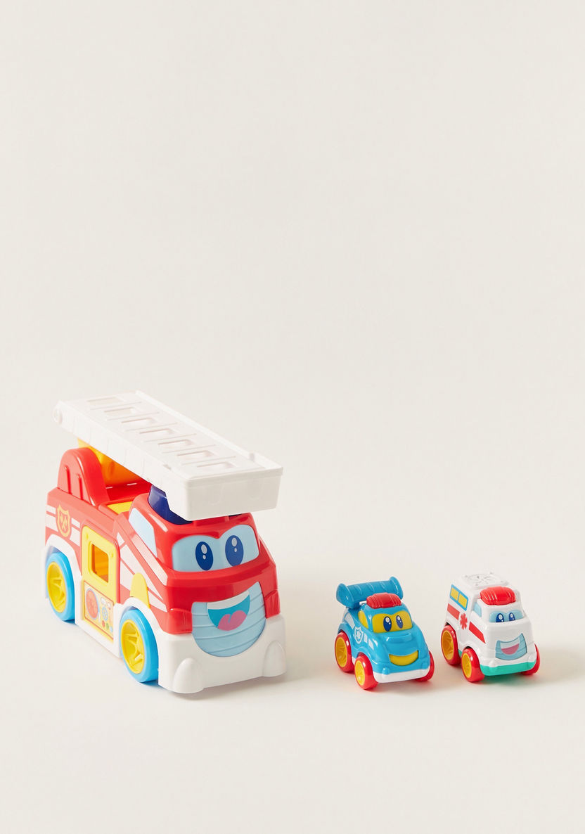 Little Learner Vroom Vroom Fire Truck Playset-Baby and Preschool-image-0