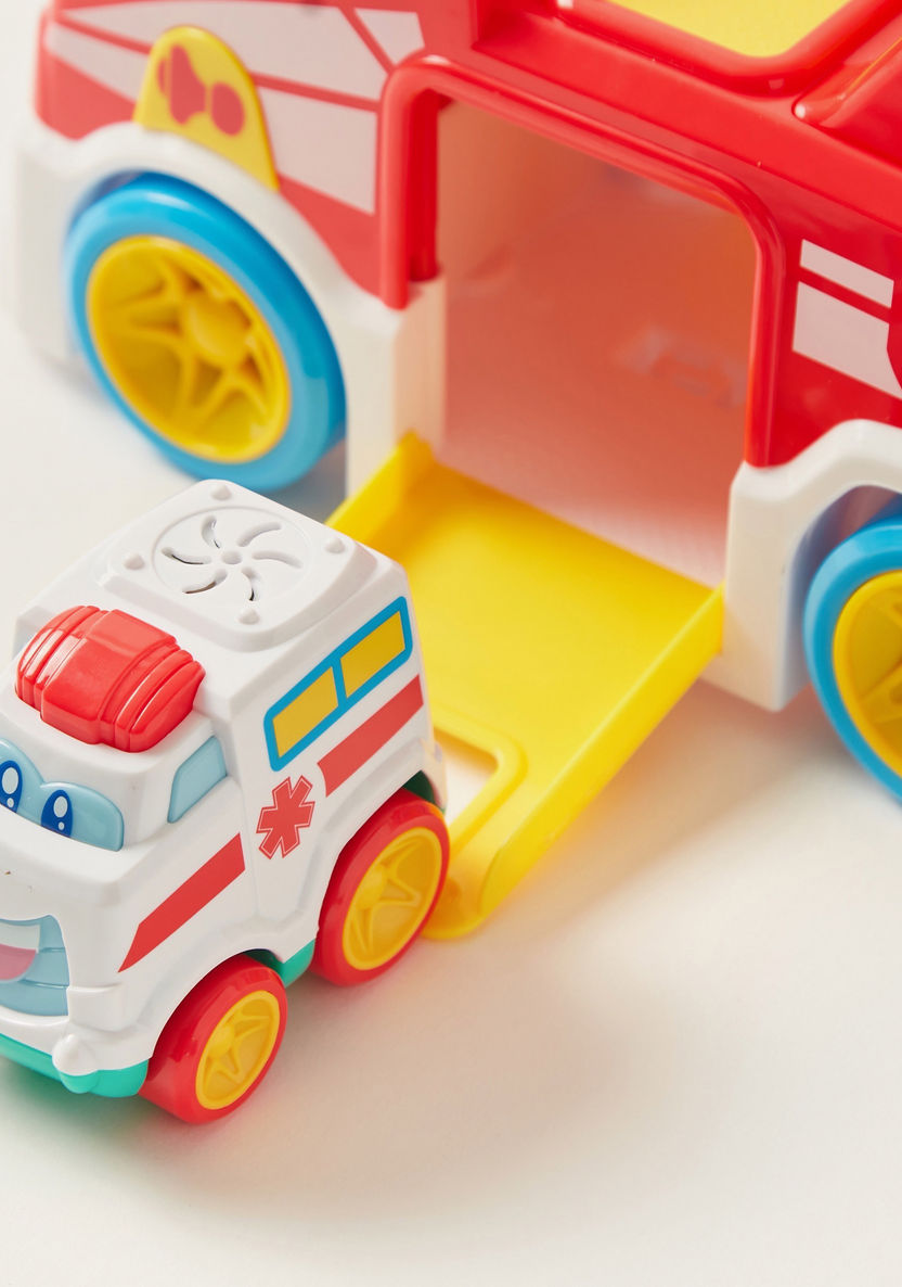 Little Learner Vroom Vroom Fire Truck Playset-Baby and Preschool-image-1