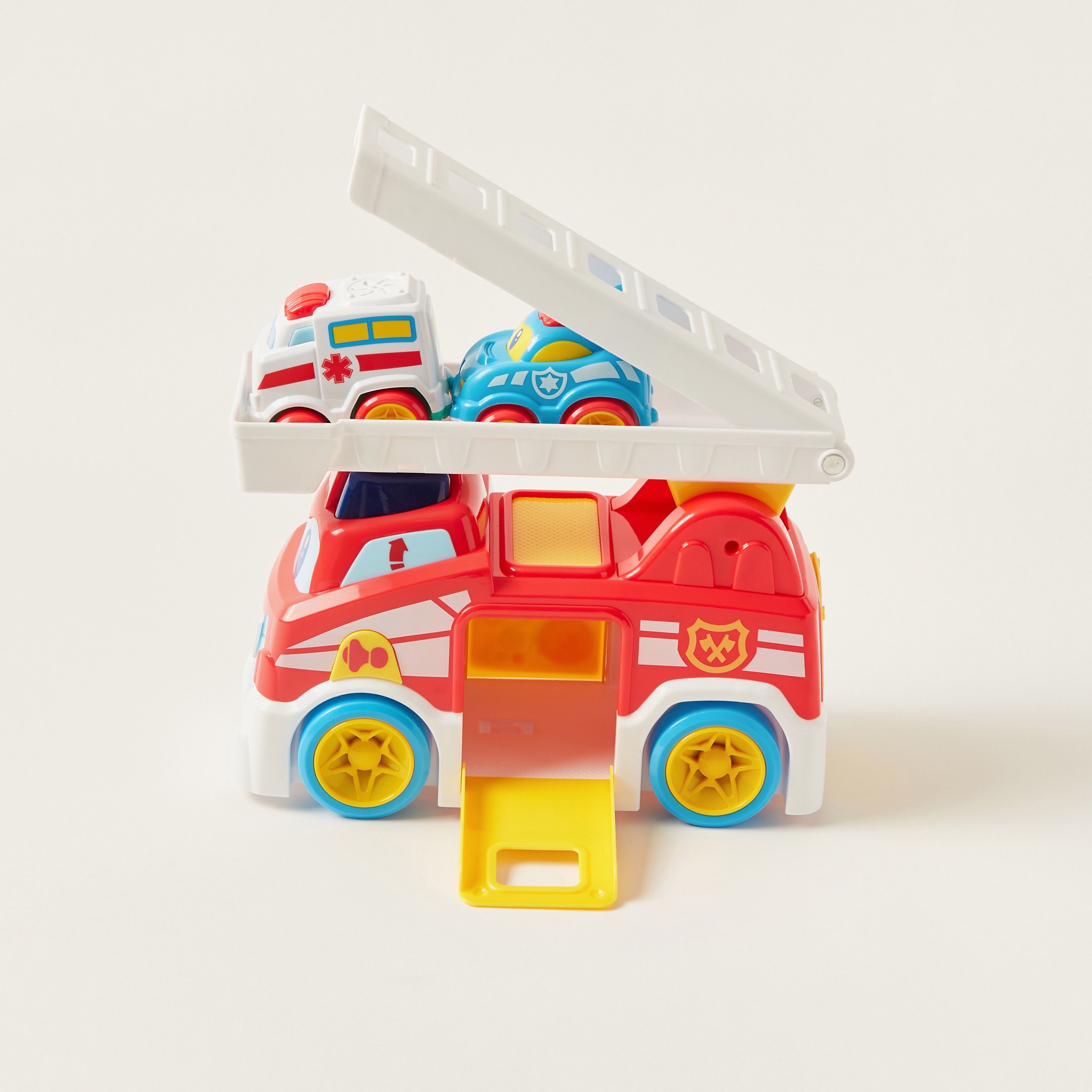 Little Learner Vroom Vroom Fire Truck Playset-toys-playvehicles-utilityvehicles-image-4