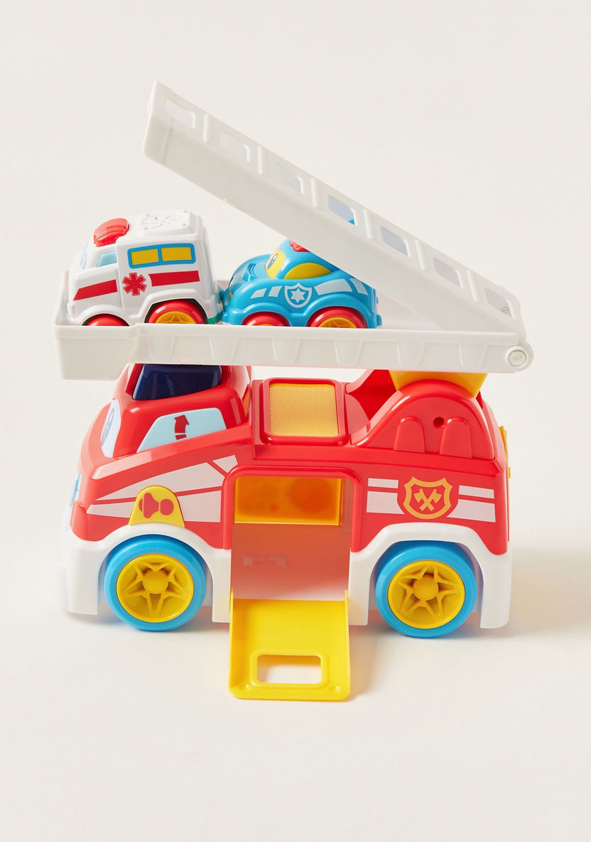 Little Learner Vroom Vroom Fire Truck Playset-Baby and Preschool-image-3