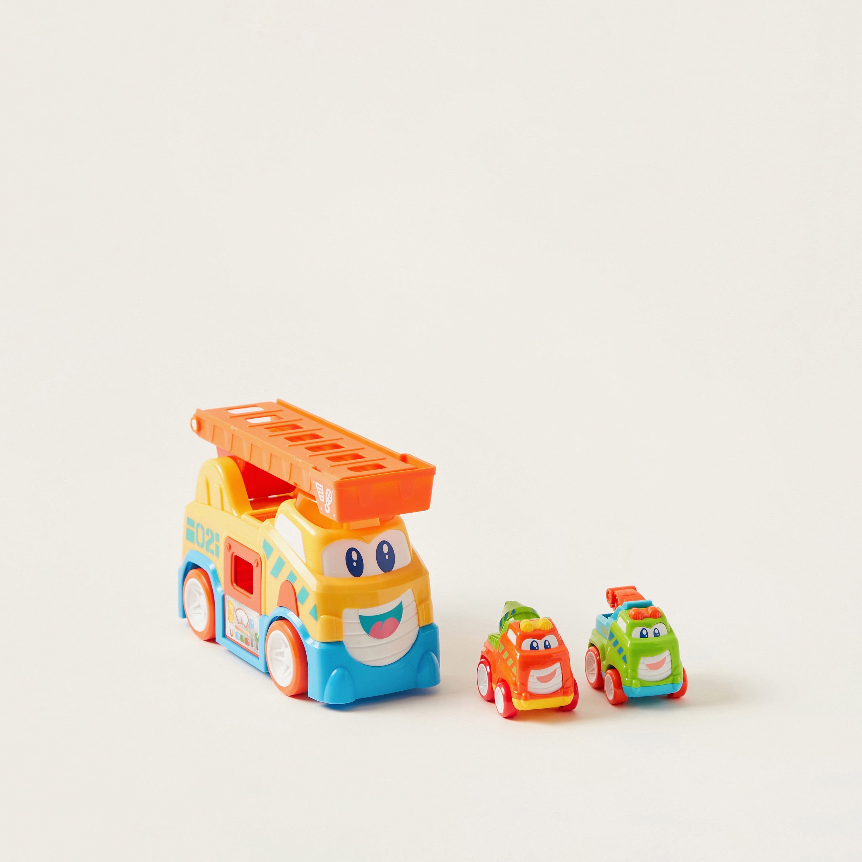 Little Learner Crane Truck Vehicle Toy-toys-playvehicles-utilityvehicles-image-1