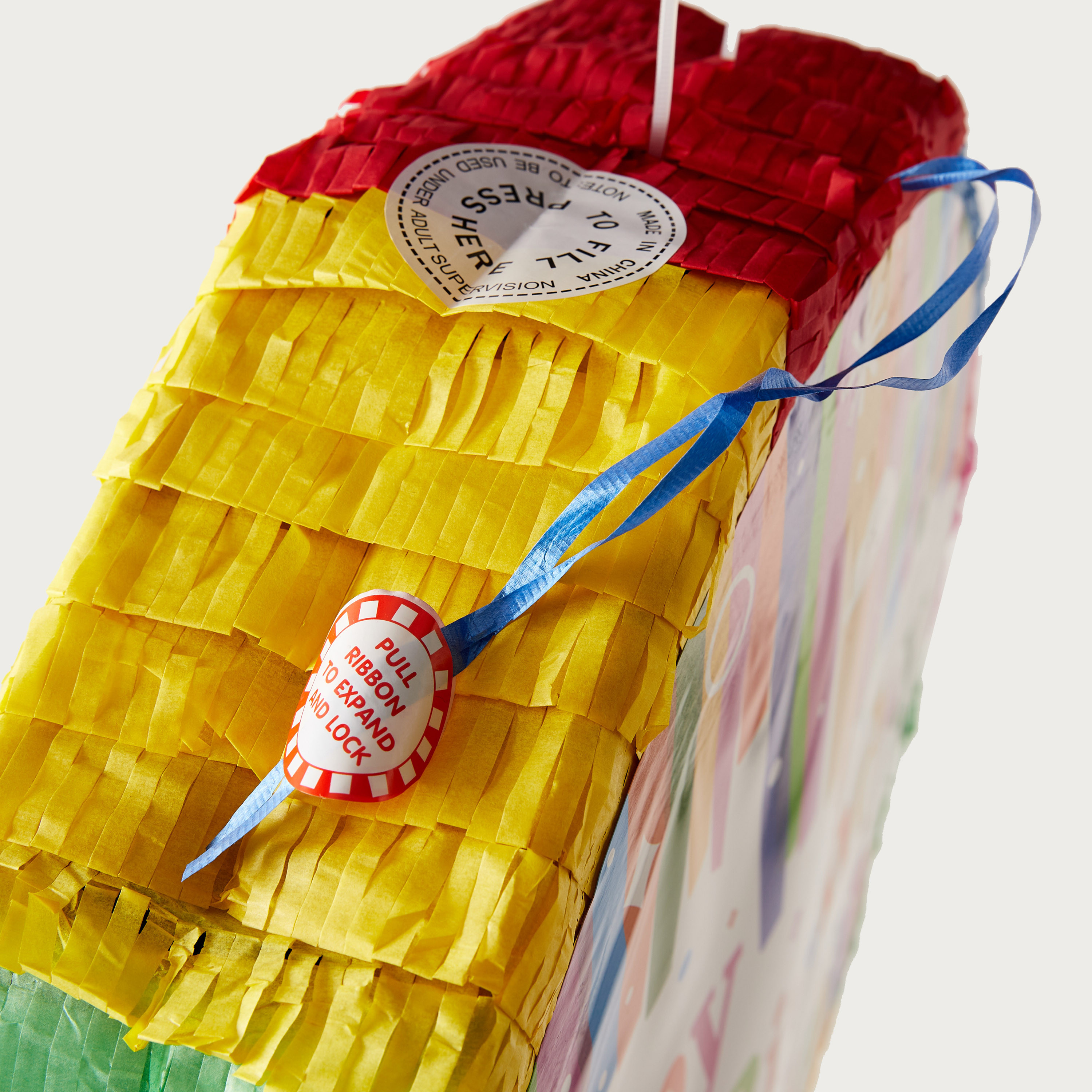 Pinata Qatar Buy Findz Happy Birthday Print Pinata - 45x45x10 cms Online ...