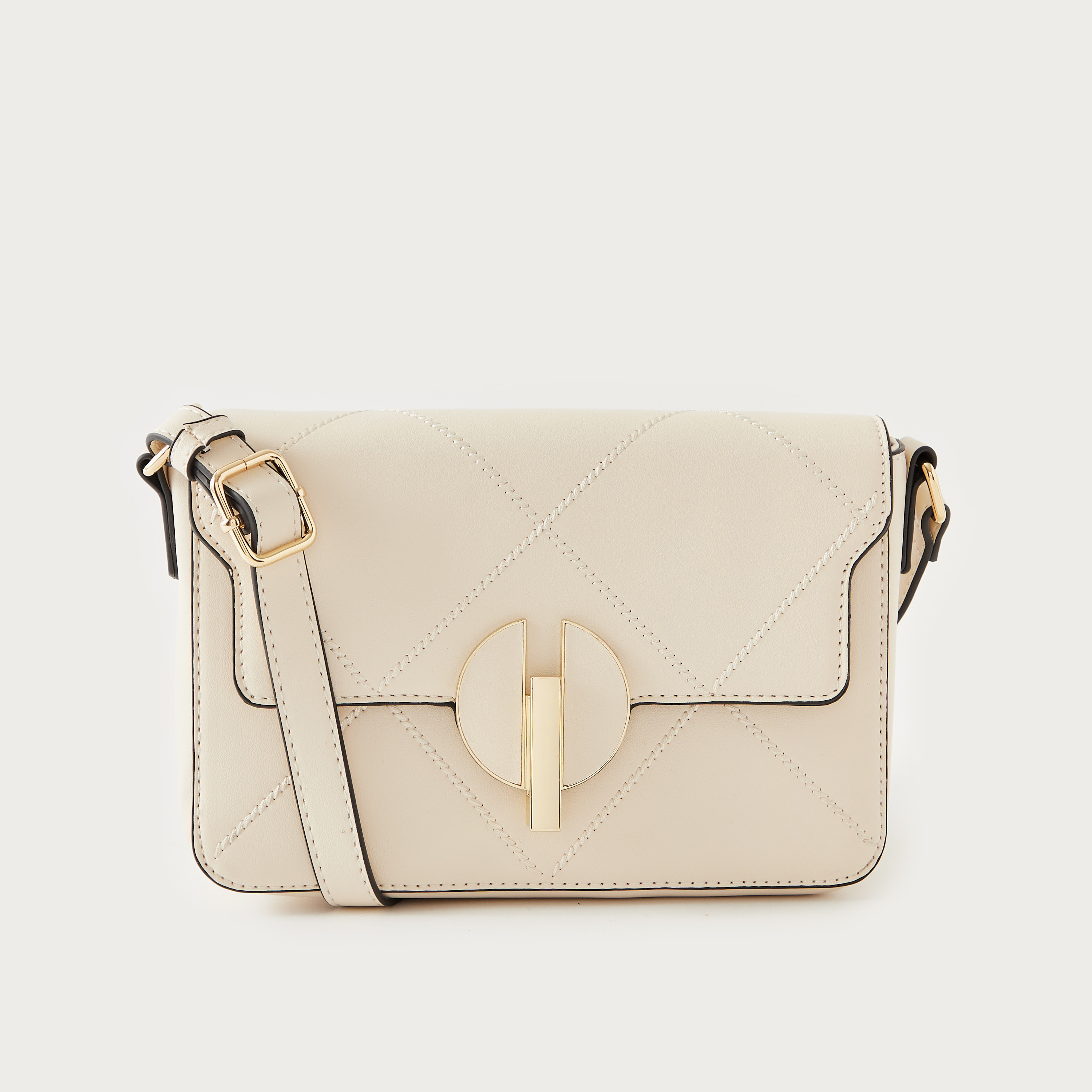 شنطة كروس بودي مطرزة بحزام قابل للتعديل وقفل من ساشا-women-bagsandwallets-handbags-image-1