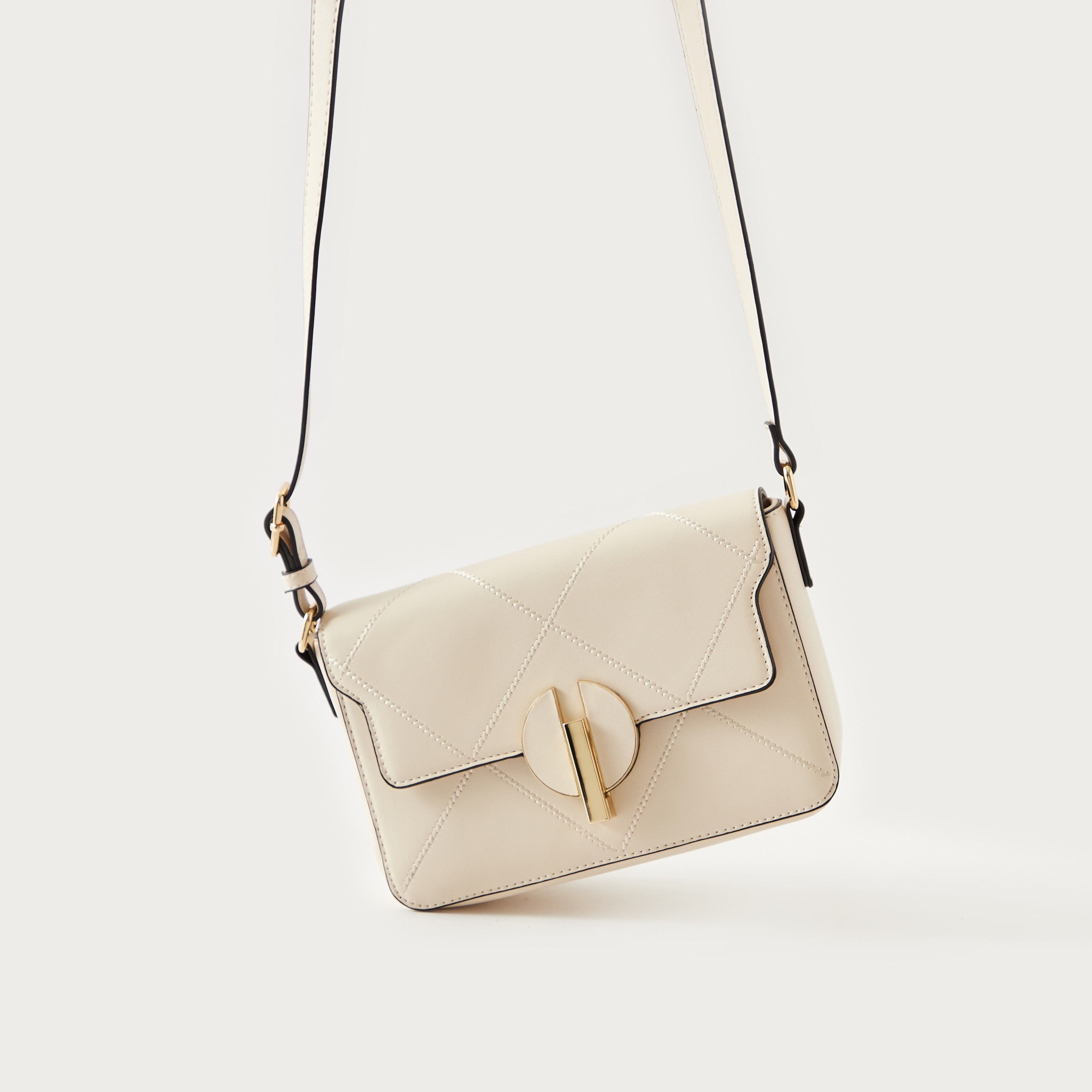 شنطة كروس بودي مطرزة بحزام قابل للتعديل وقفل من ساشا-women-bagsandwallets-handbags-image-2