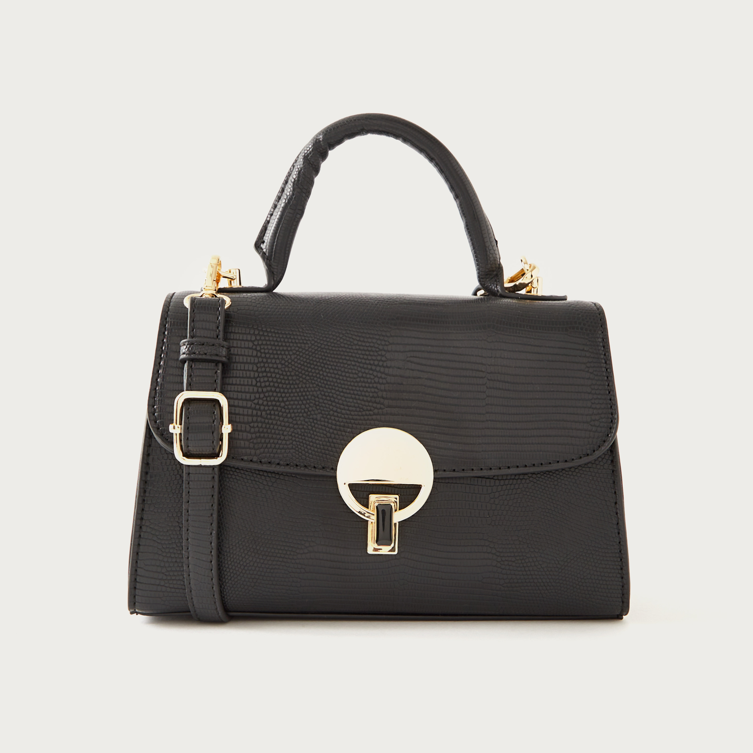 شنطة ساتشيل بملمس حيوانات بارز مع حزام قابل للتعديل ومقبض من ساشا-women-bagsandwallets-handbags-image-1