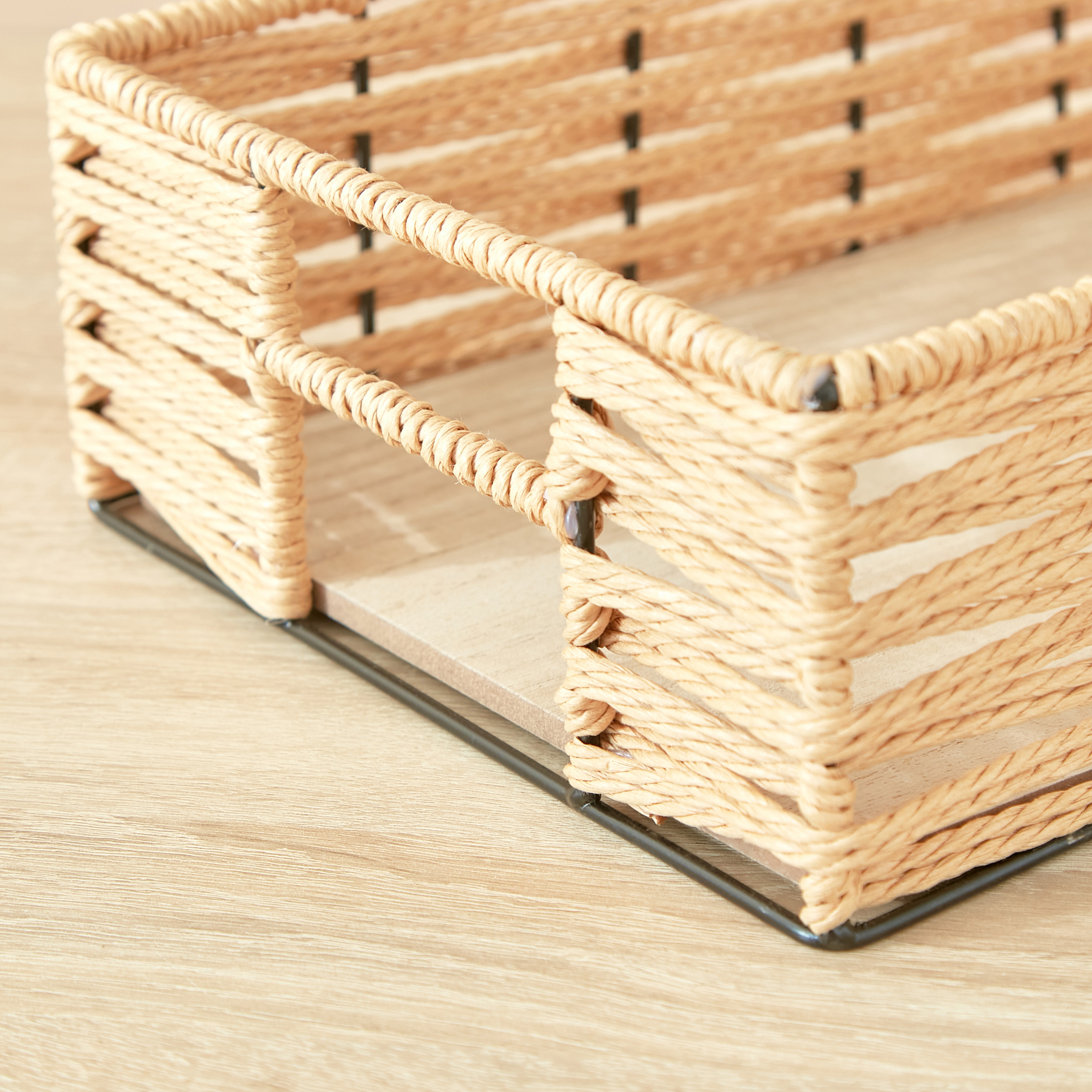 صينية ديكور مستطيلة من الخيزران - 33x24 سم-household-dining-serveware-servingtrays-image-4