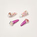Disney Princess Embellished Tic Tac Hair Clip - Set of 4-Hair Accessories-thumbnail-0