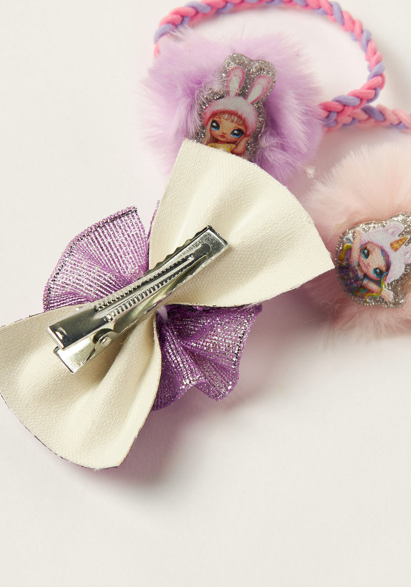 Na! Na! Na! Surprise Assorted 3-Piece Hair Tie and Clip Set-Hair Accessories-image-3