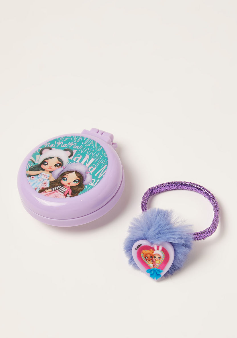 Na! Na! Na! Surprise Comb and Pom-Pom Detail Hair Tie Set-Hair Accessories-image-0