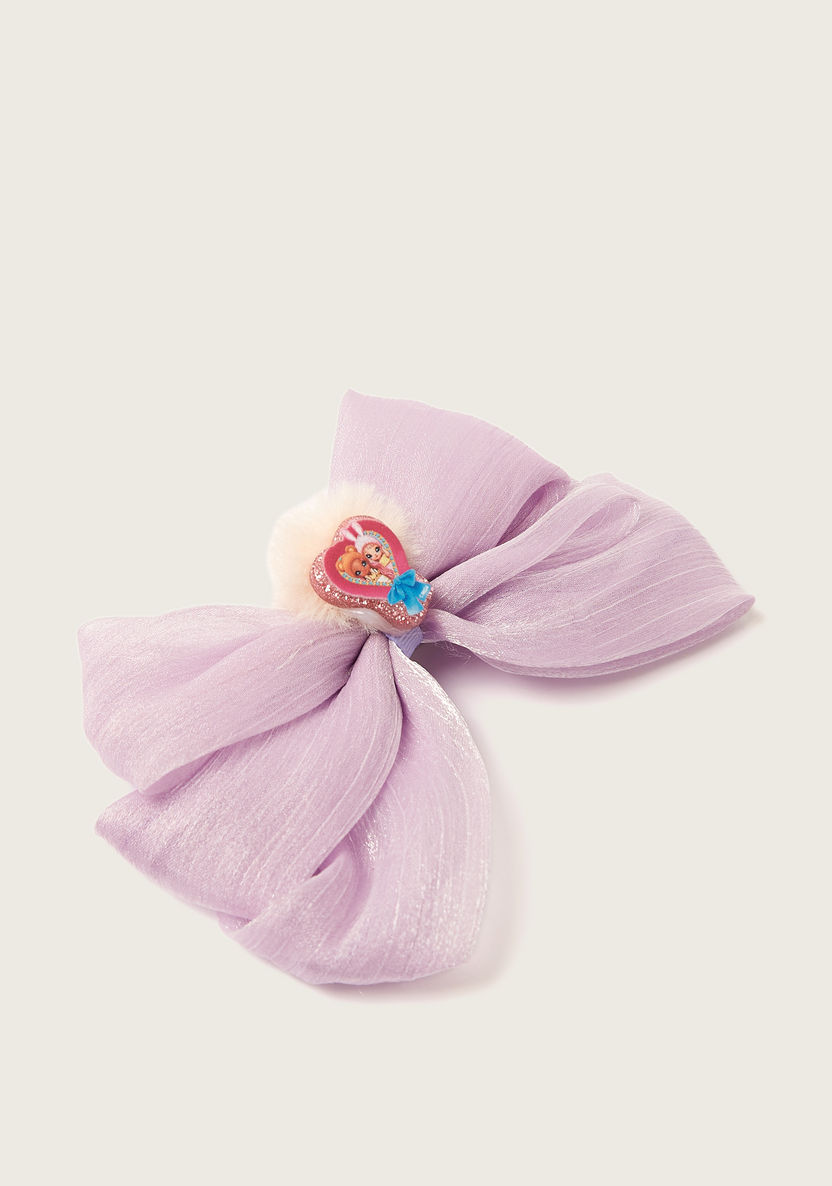Na! Na! Na! Surprise Embellished Bow Hair Clip-Hair Accessories-image-1