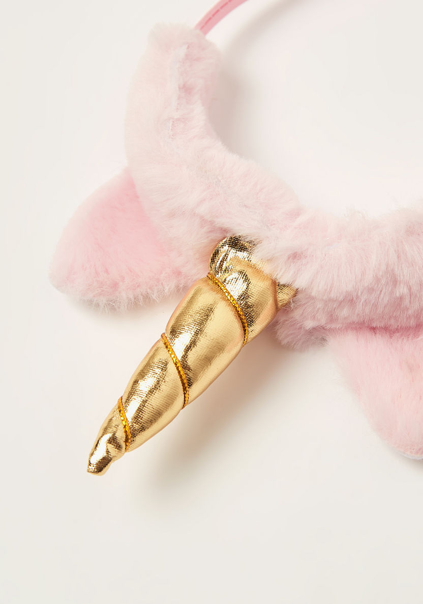 Na! Na! Na! Surprise Unicorn Horn Detail Hairband with Fur Detail-Hair Accessories-image-1