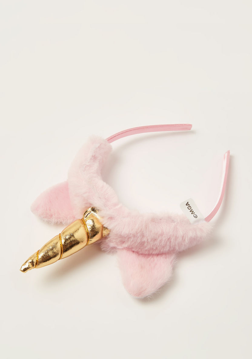 Na! Na! Na! Surprise Unicorn Horn Detail Hairband with Fur Detail-Hair Accessories-image-2