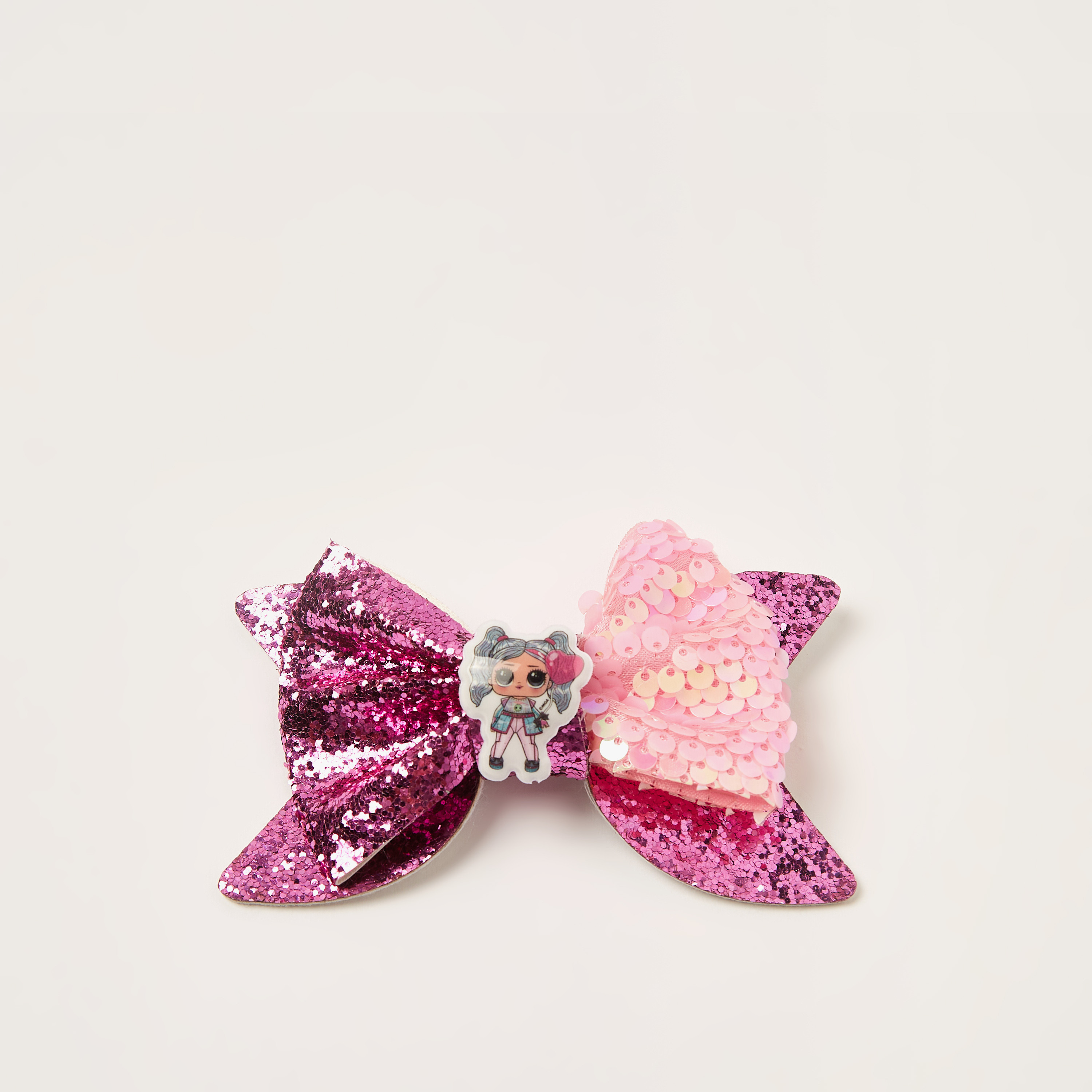 مشبك شعر بتزيينات فيونكة من أل أو أل سوربرايز-baby-girls-accessories-hairaccessories-image-1