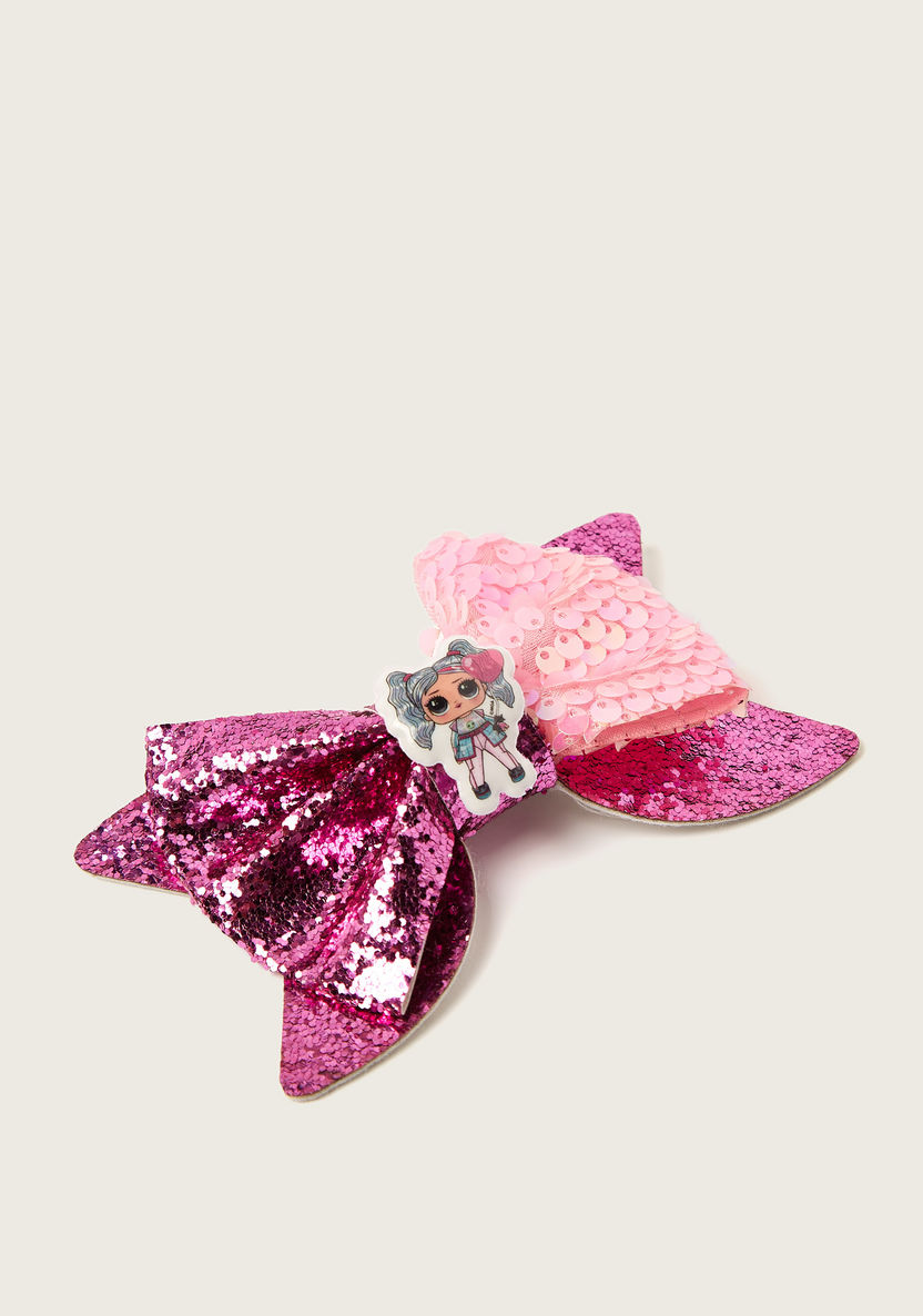 L.O.L. Surprise! Embellished Bow Accented Hair Clip-Hair Accessories-image-1