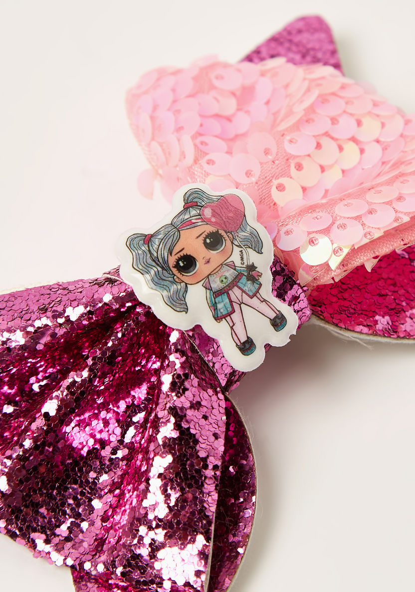 L.O.L. Surprise! Embellished Bow Accented Hair Clip-Hair Accessories-image-2