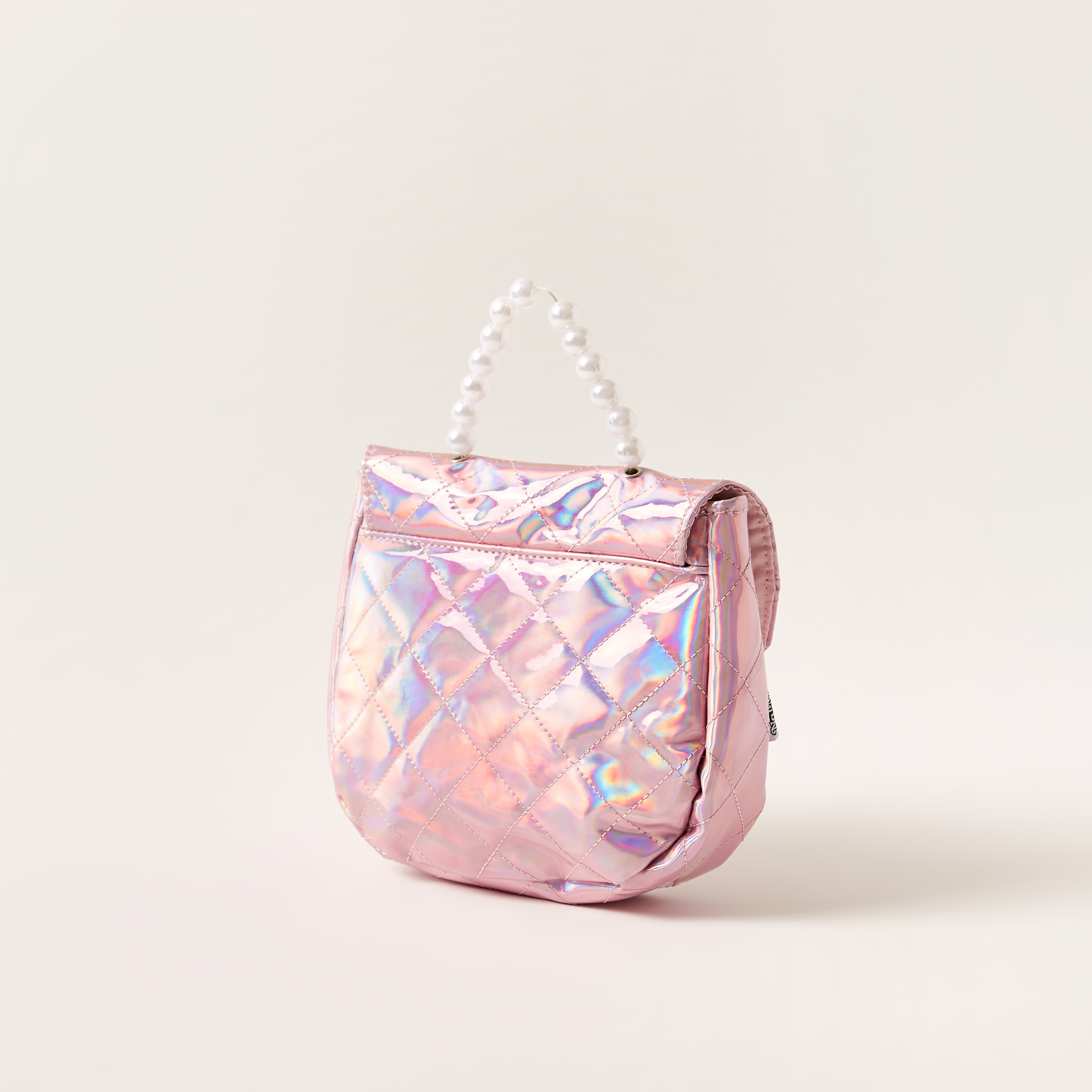 Na! Na! Na! Surprise Embroidered Handbag with Flap Closure-girls-accessories-bags-image-4
