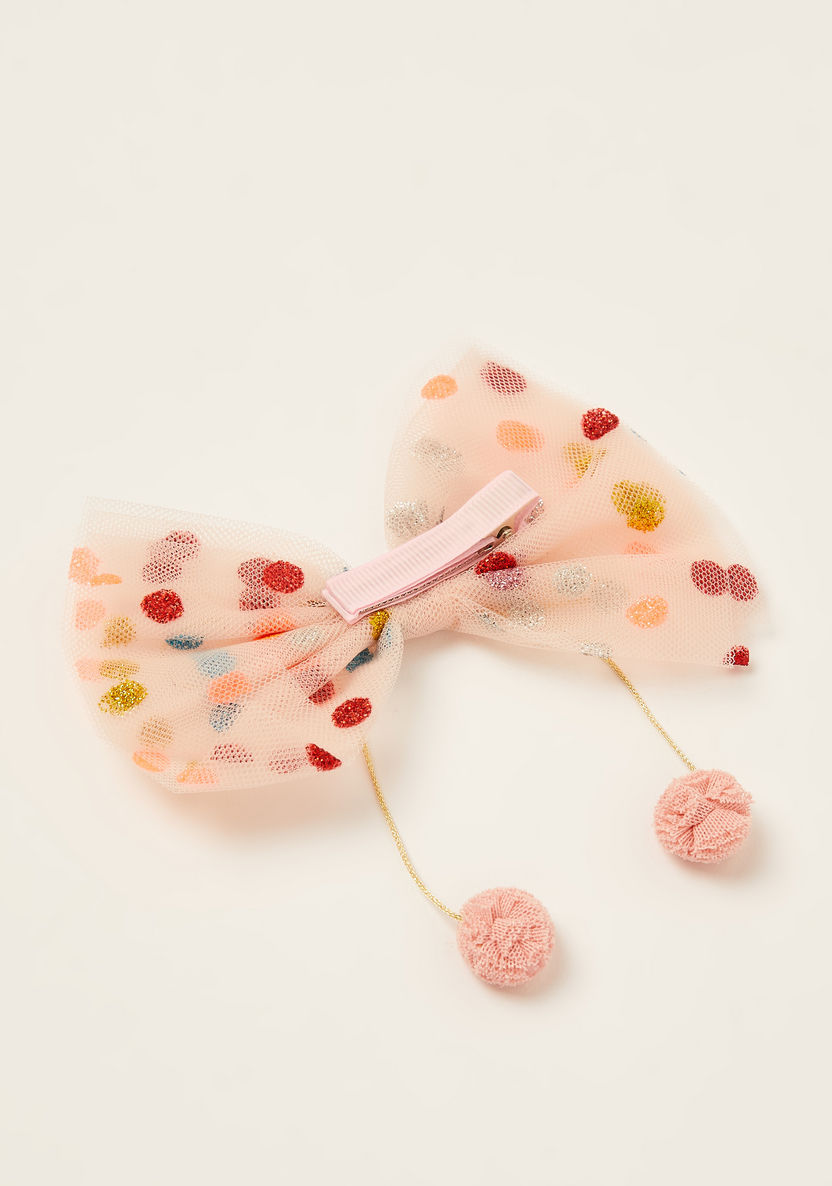 Gloo Embellished Bow Hair Clip-Hair Accessories-image-1