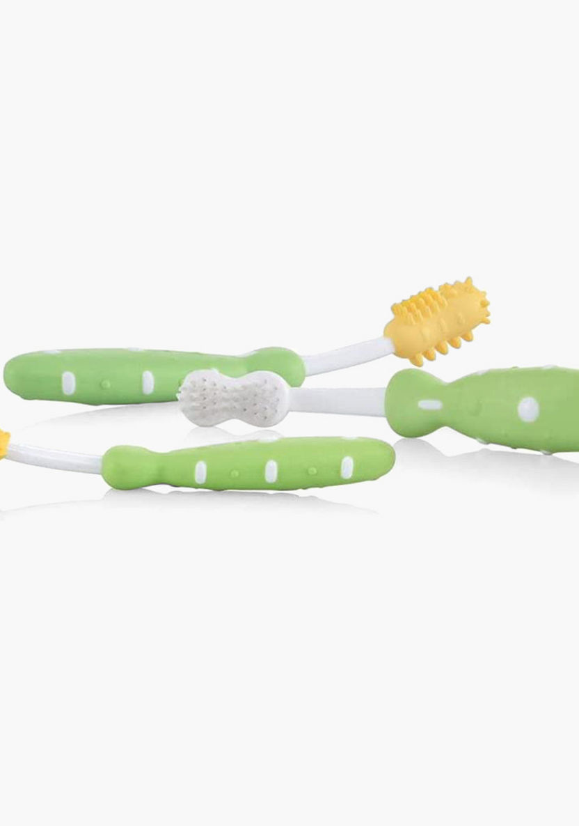 Nuby 3-Piece Toothbrush Set - 3 months+-Oral Care-image-0