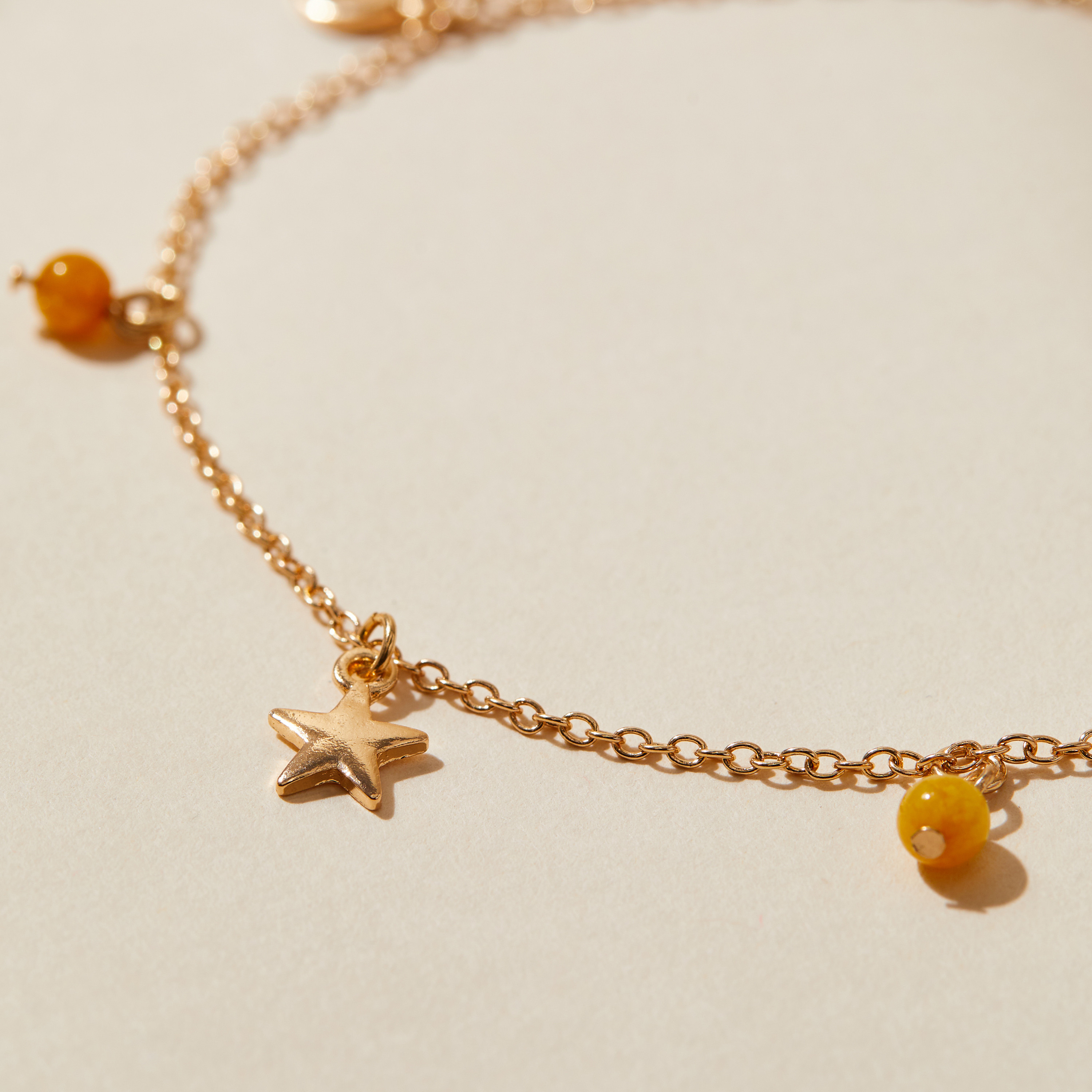 خلخال ميتاليك بدلاية ومشبك إغلاق-women-watchesandjewellery-jewellery-anklets-image-2