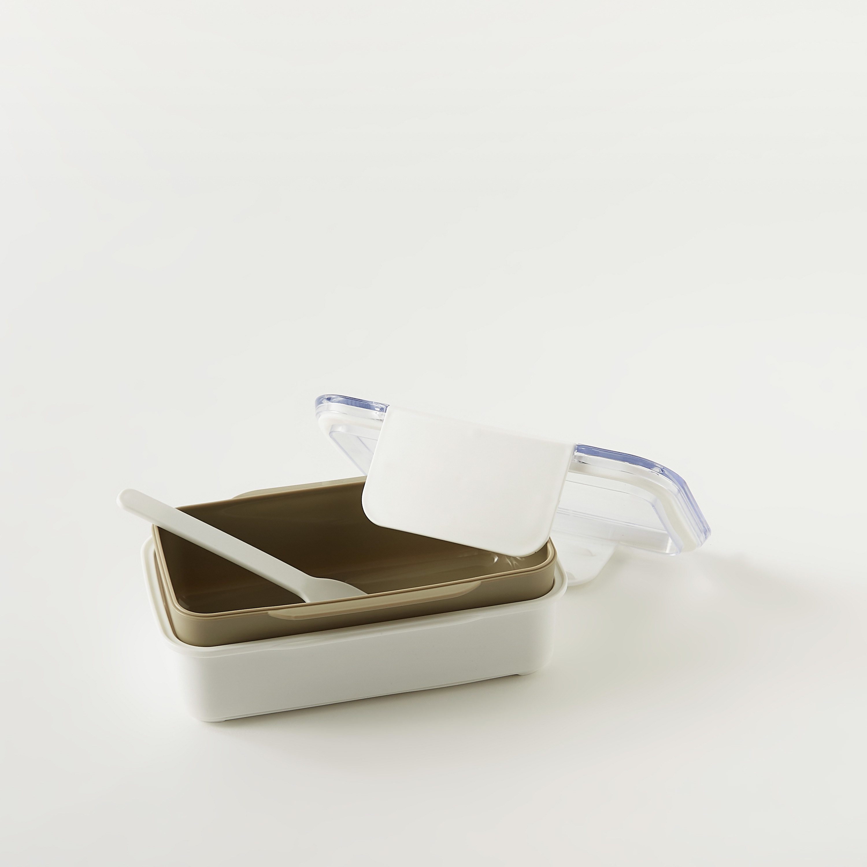 GLOO Layered Lunch Box with Clip Lock Lid and Fork-school-lunchessentials-lunchboxes-image-3