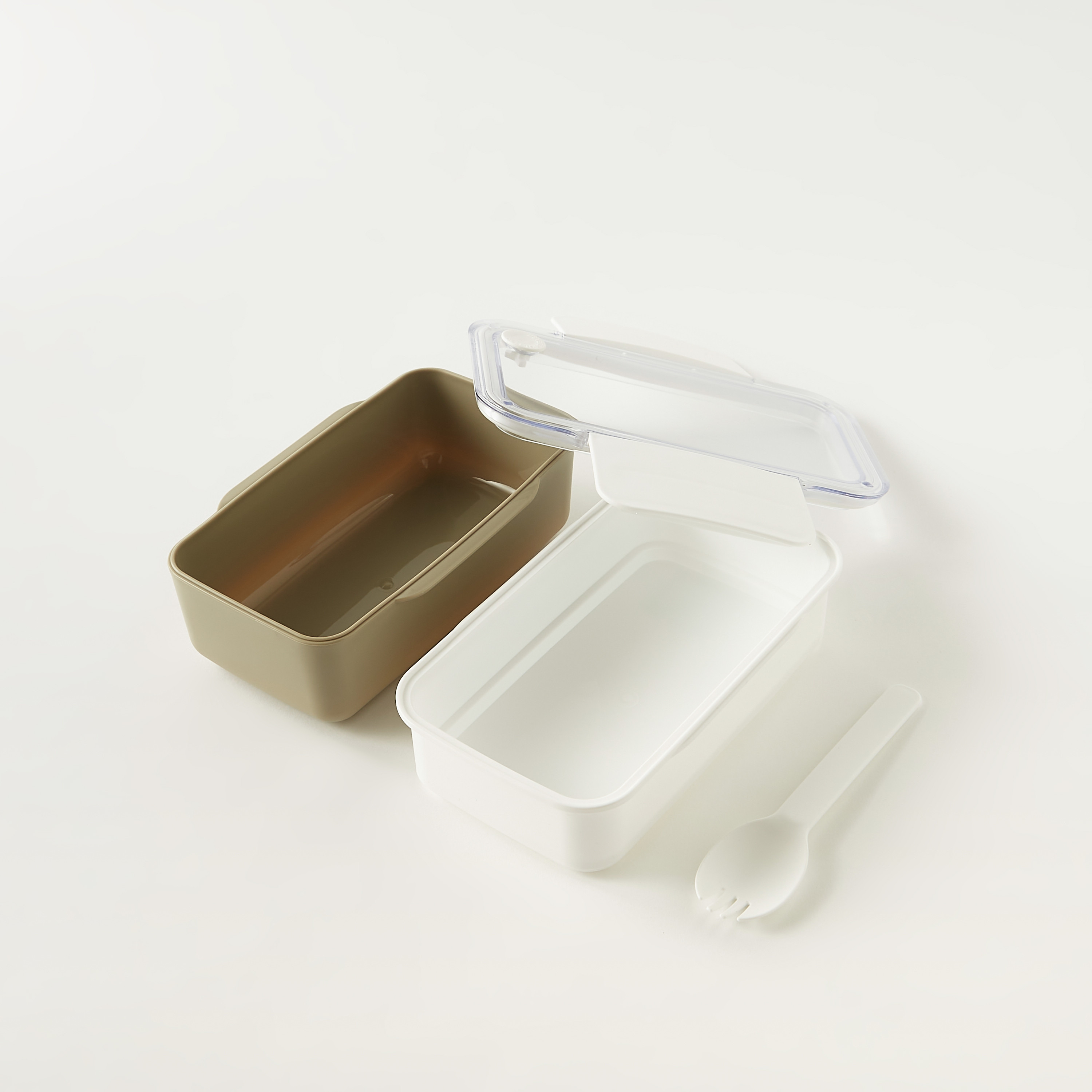 GLOO Layered Lunch Box with Clip Lock Lid and Fork-school-lunchessentials-lunchboxes-image-4