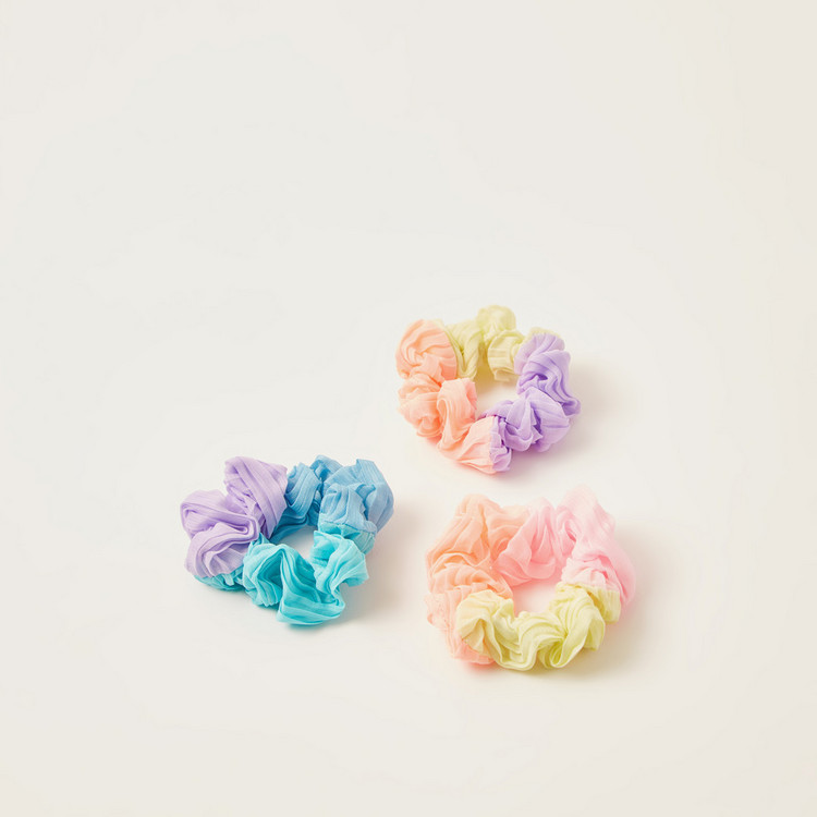 Charmz Assorted Hair Scrunchie - Set of 3