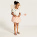 Charmz Embellished Tutu Skirt with Elasticated Waistband-Girls-thumbnail-0
