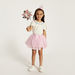 Charmz Bow Accented Tulle Skirt with Headband-Girls-thumbnail-0