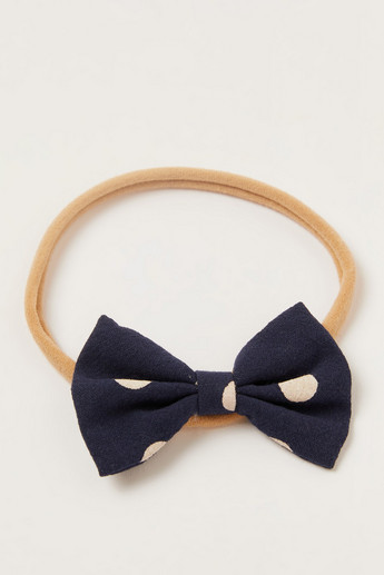 Charmz Bow Accented Hairband - Set of 3