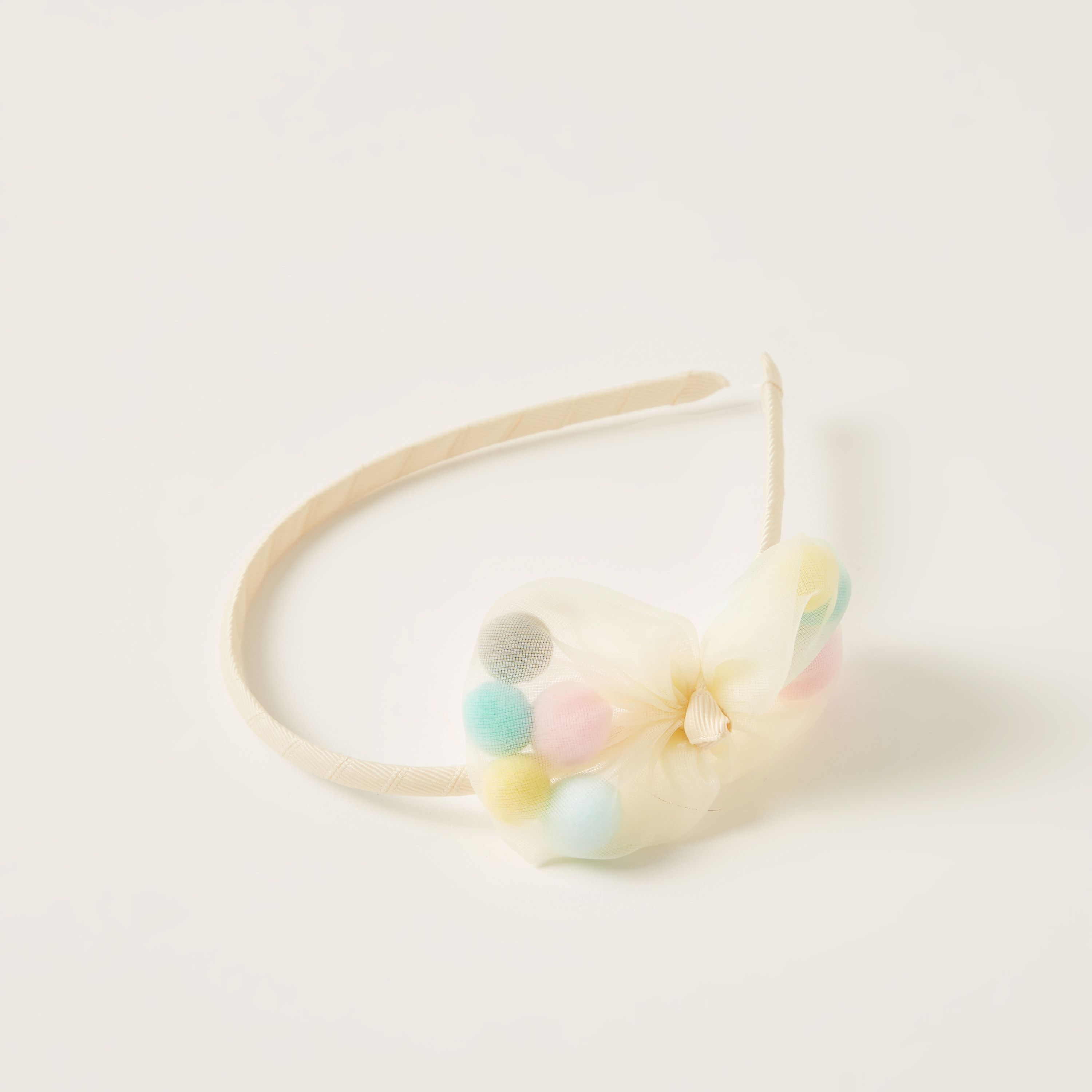 Charmz Bow Accented Hairband and Hair Tie-baby-girls-accessories-hairaccessories-image-4