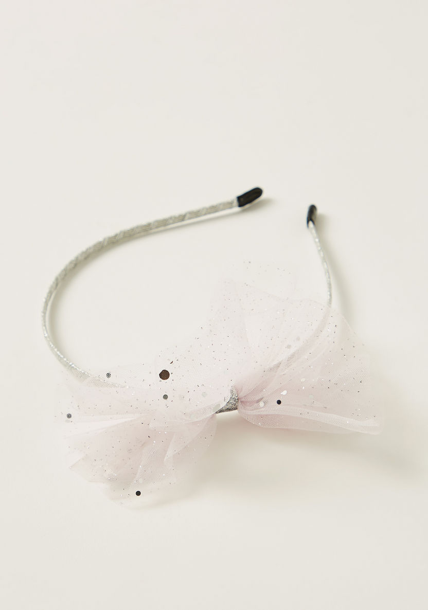 Charmz 3-Piece Embellished Headband and Hair Tie Set-Hair Accessories-image-1